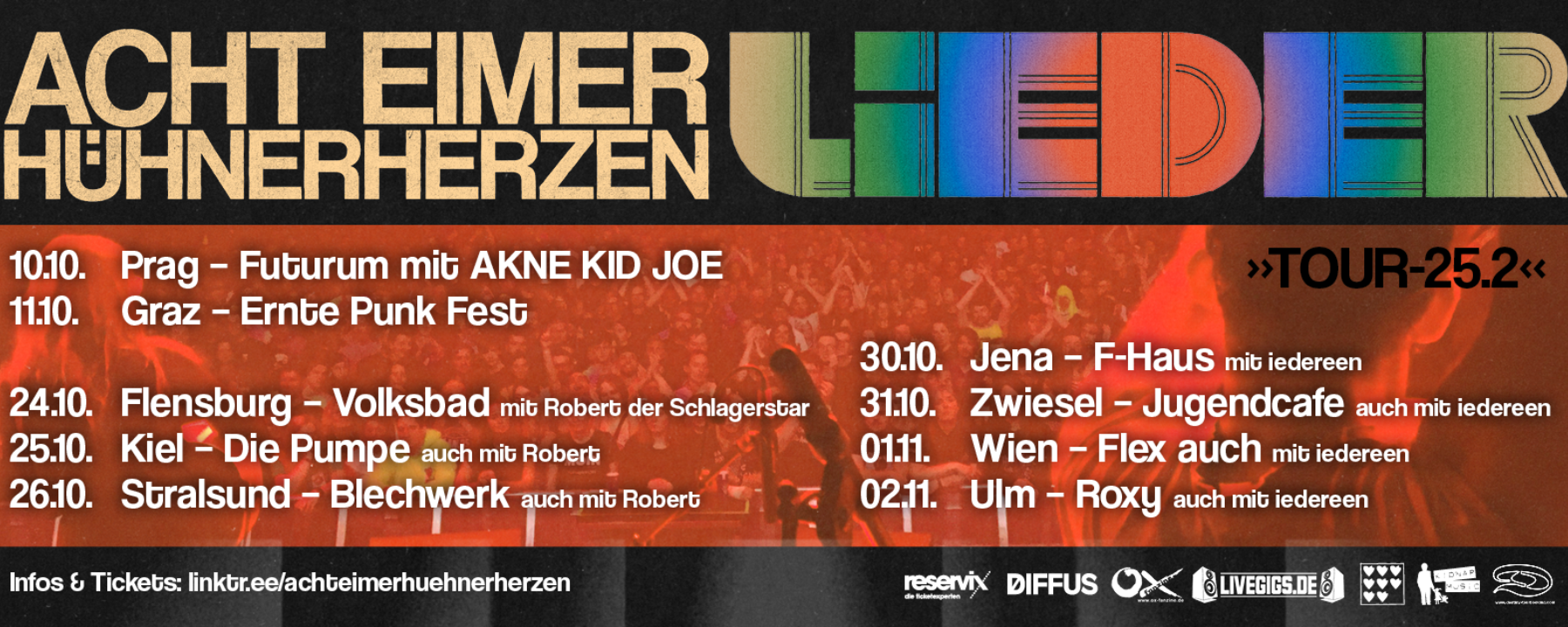 Acht Eimer Hühnerherzen