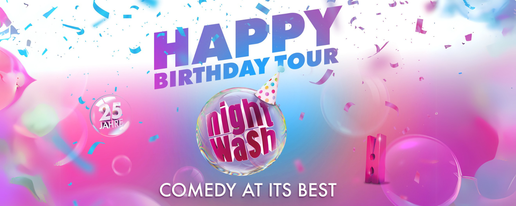 NightWash 25 Jahre – COMEDY AT ITS BEST