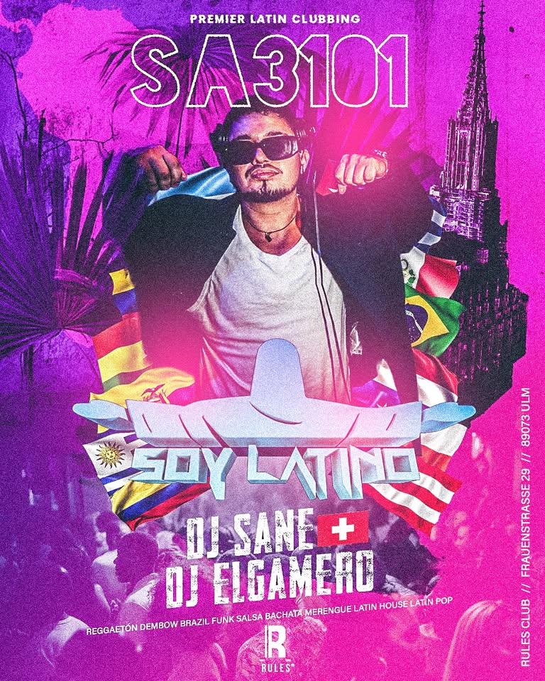 SOY LATINO ✘ ULM w/SANE