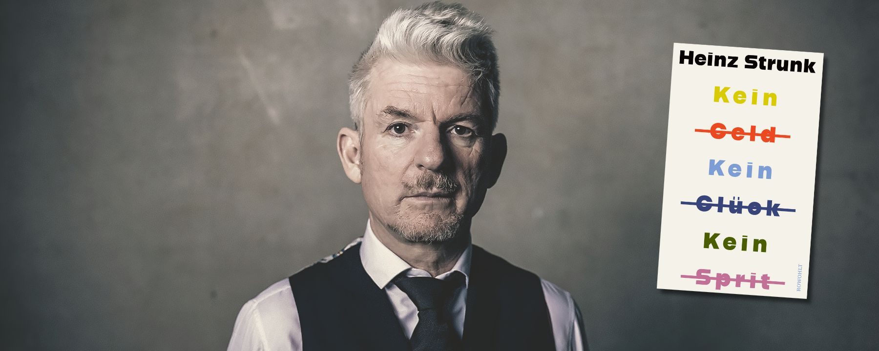 Heinz Strunk „Kein Geld, Kein Glück, Kein Sprit“