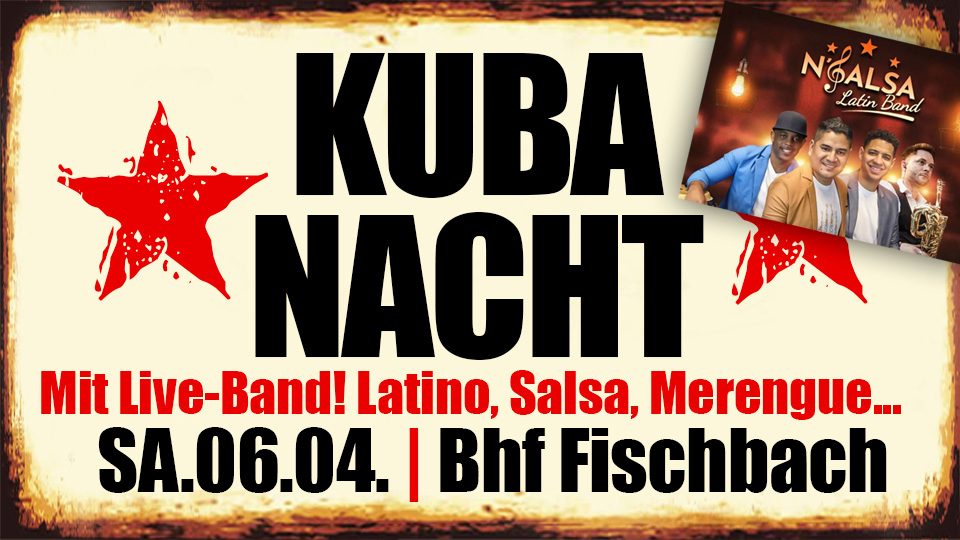KUBA-Nacht mit LIVE-Band & DJ