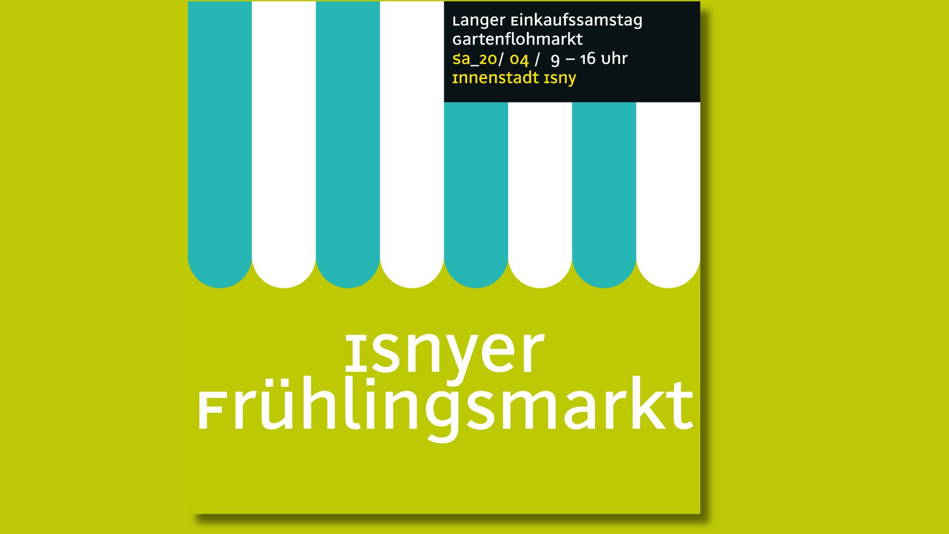 Isnyer Frühlingsmarkt & langer Einkaufssamstag