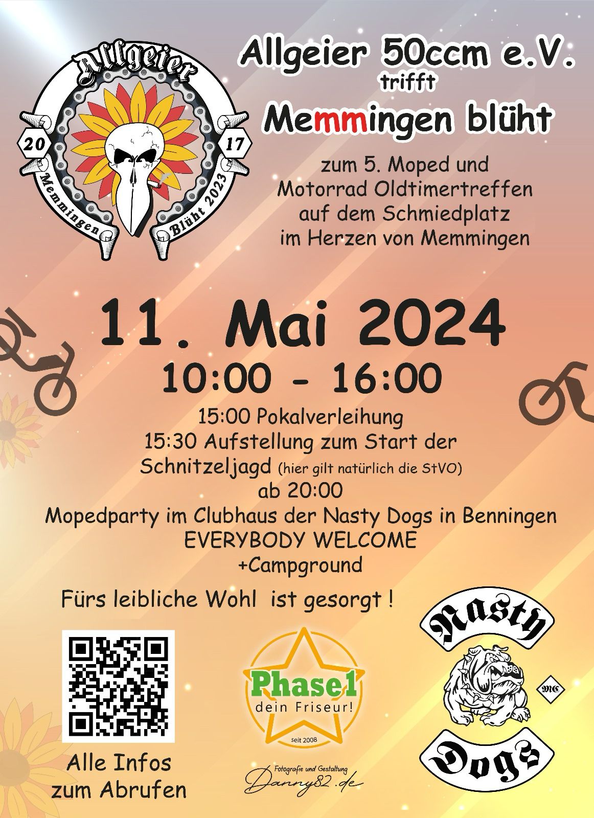5. Moped- und Motorrad Oldtimertreffen bei „Memmingen blüht“