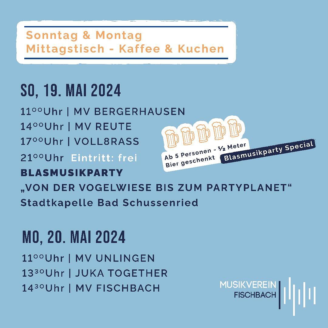 Pfingstfest Fischbach