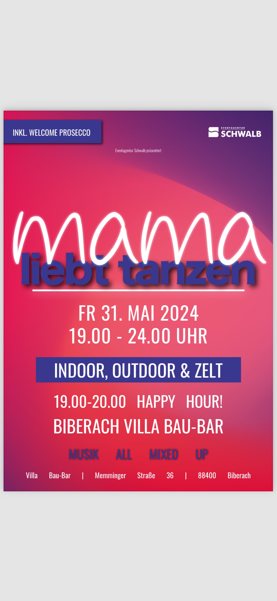 Mama geht tanzen in Biberach