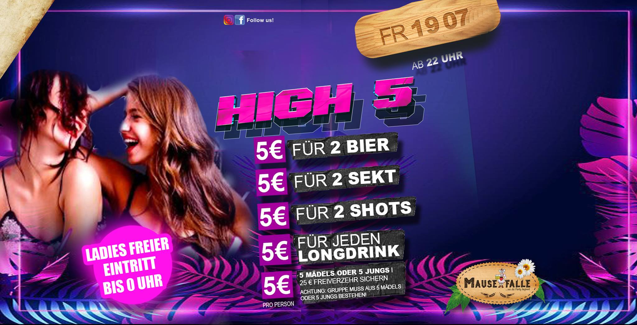 High Five in der Mausefalle Bad Saulgau