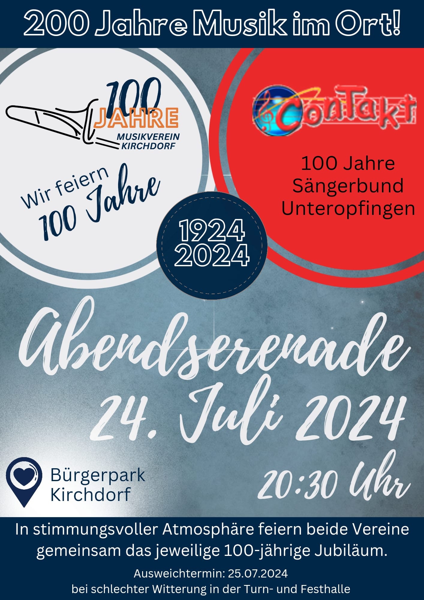 Abendserenade in Kirchdorf an der Iller