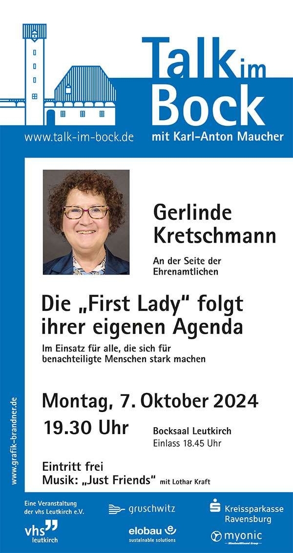 Talk im Bock mit Gerlinde Kretschmann