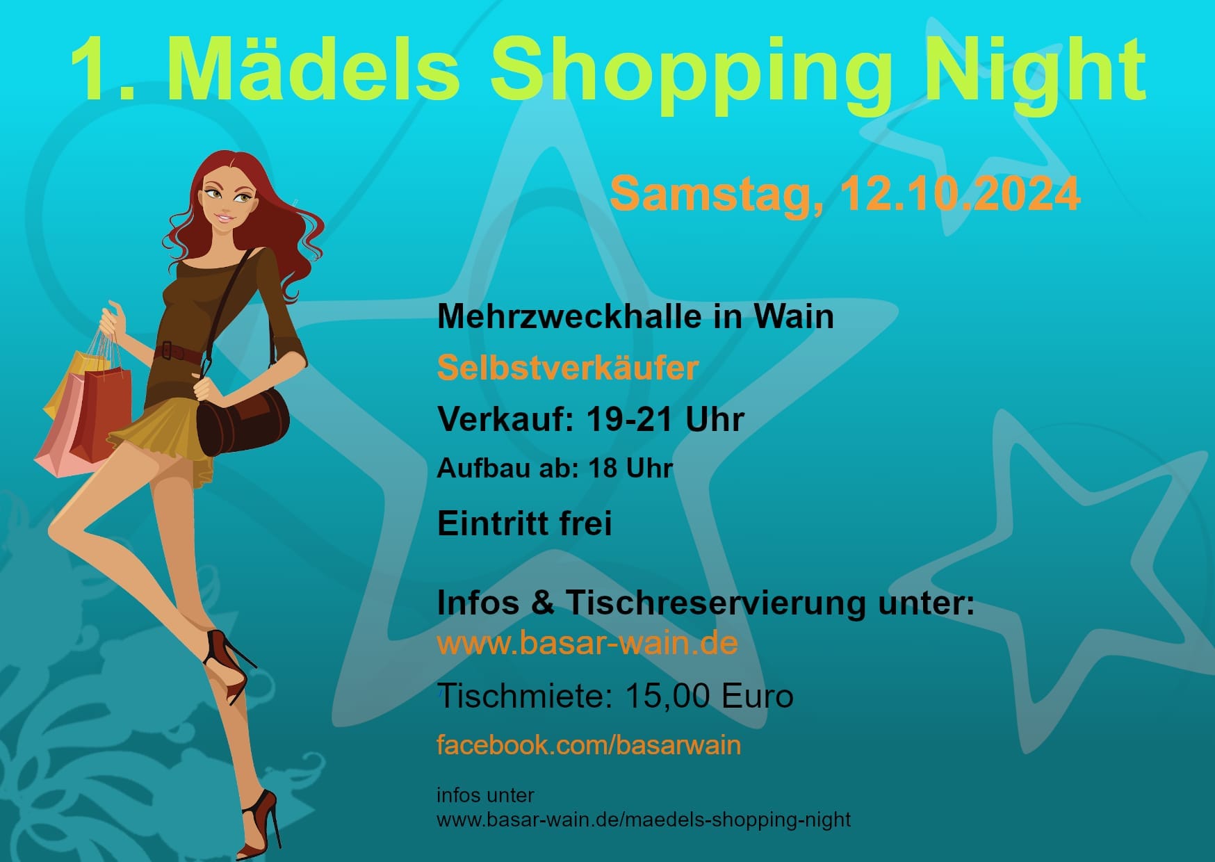 1. Mädels Shopping Night