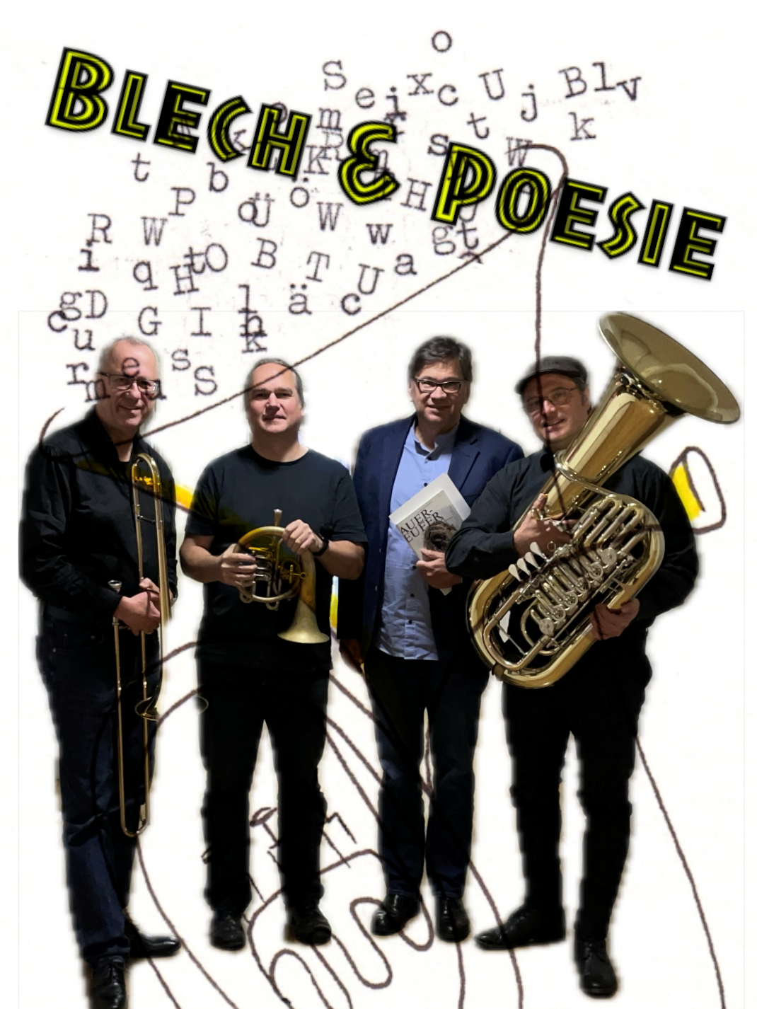 Konzert im Neuen Schloss mit Blech und Poesie