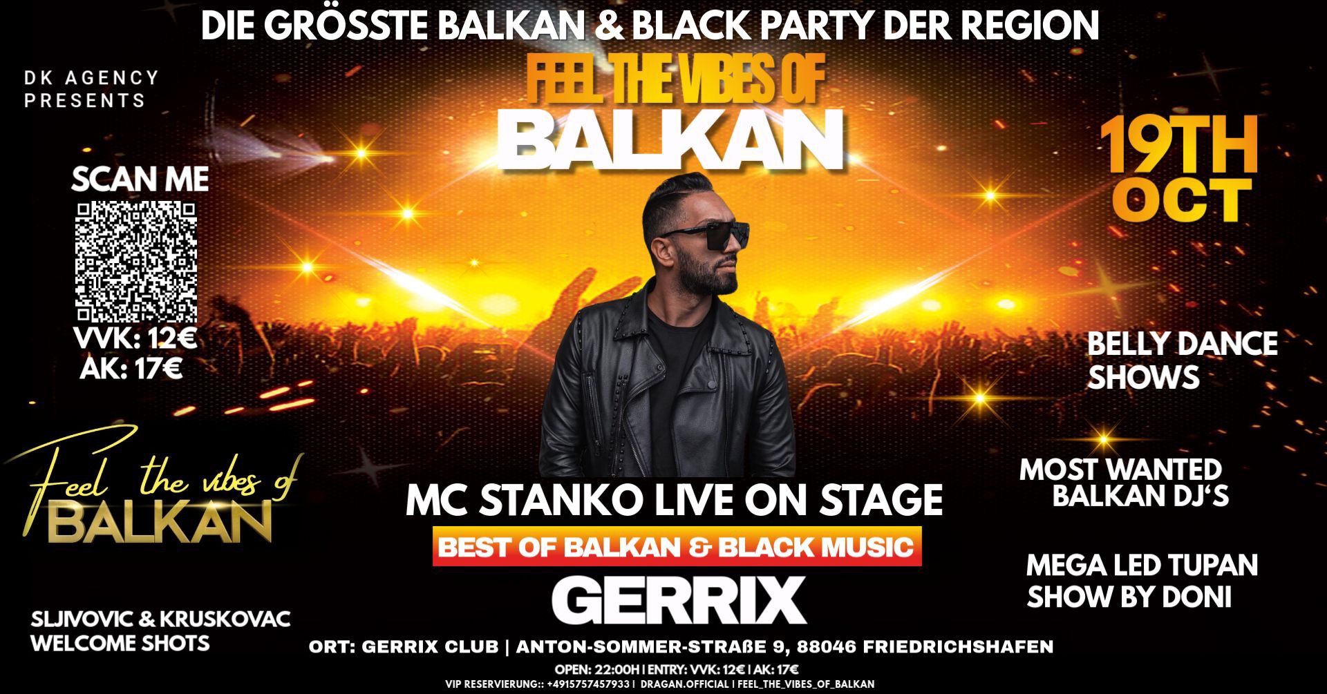 Feel The Vibes Of Balkan! MC Stanko Live On Stage