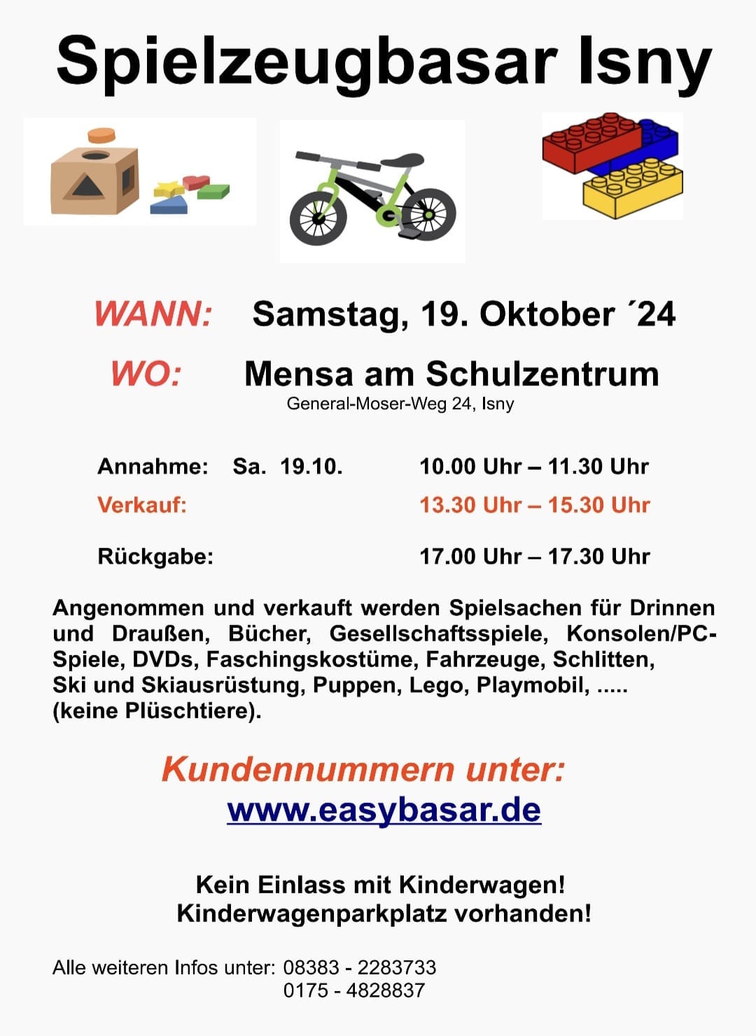 Spielzeugbasar in ISNY