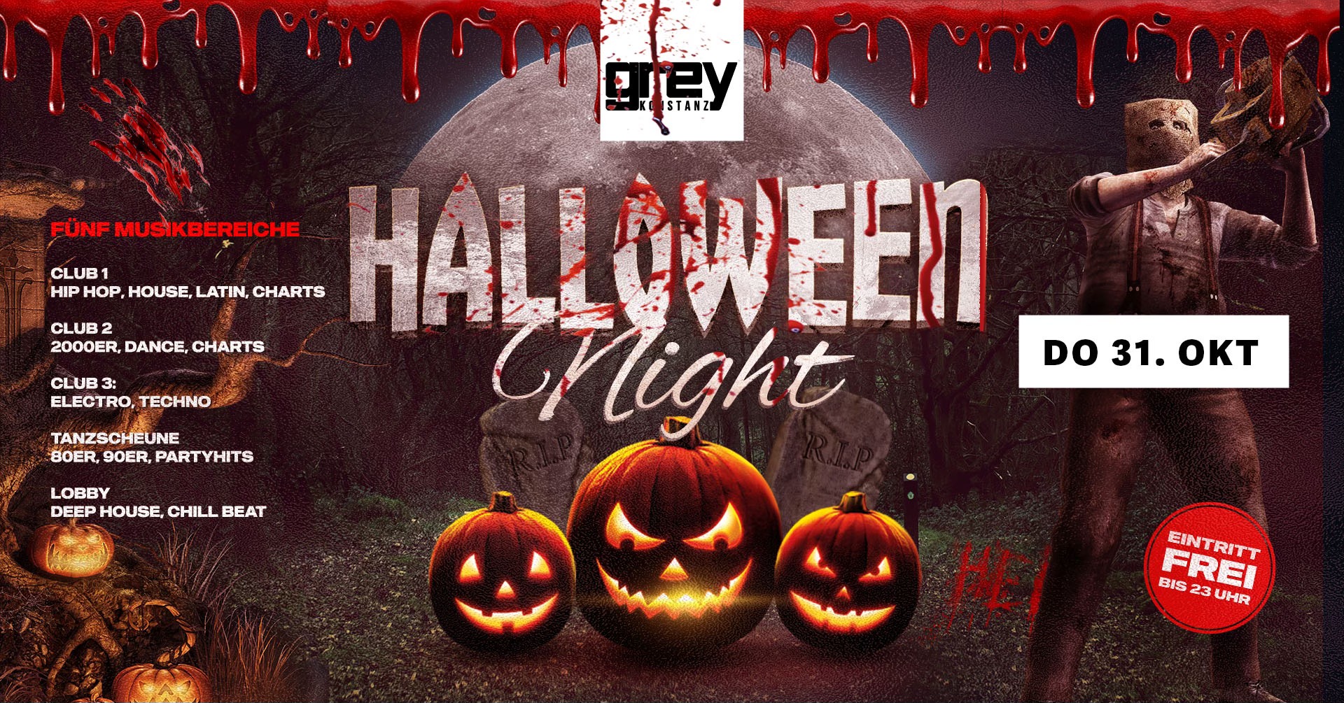 Die größte Halloween Party am Bodensee