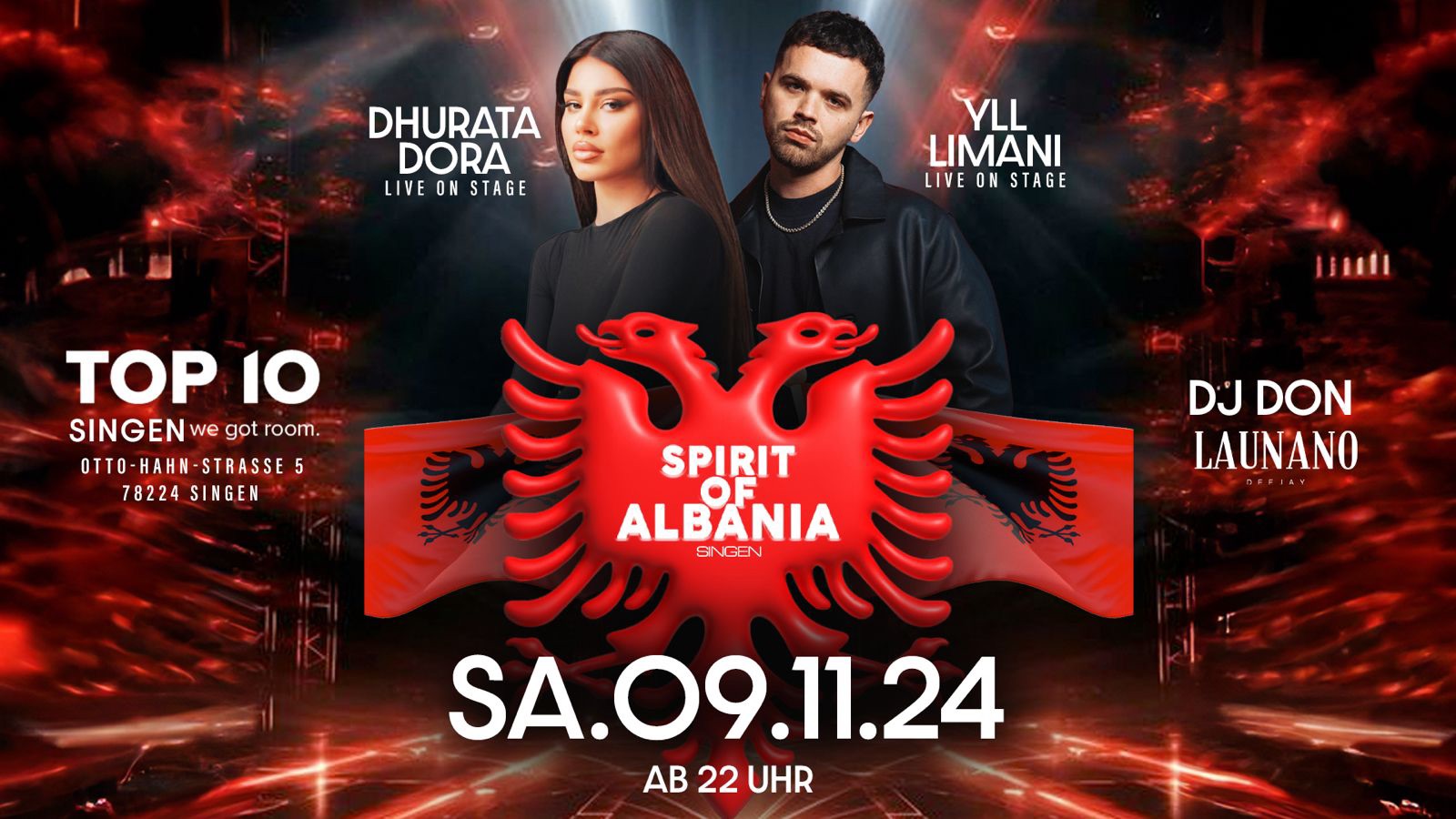 Spirit Of Albania im TOP10 SINGEN