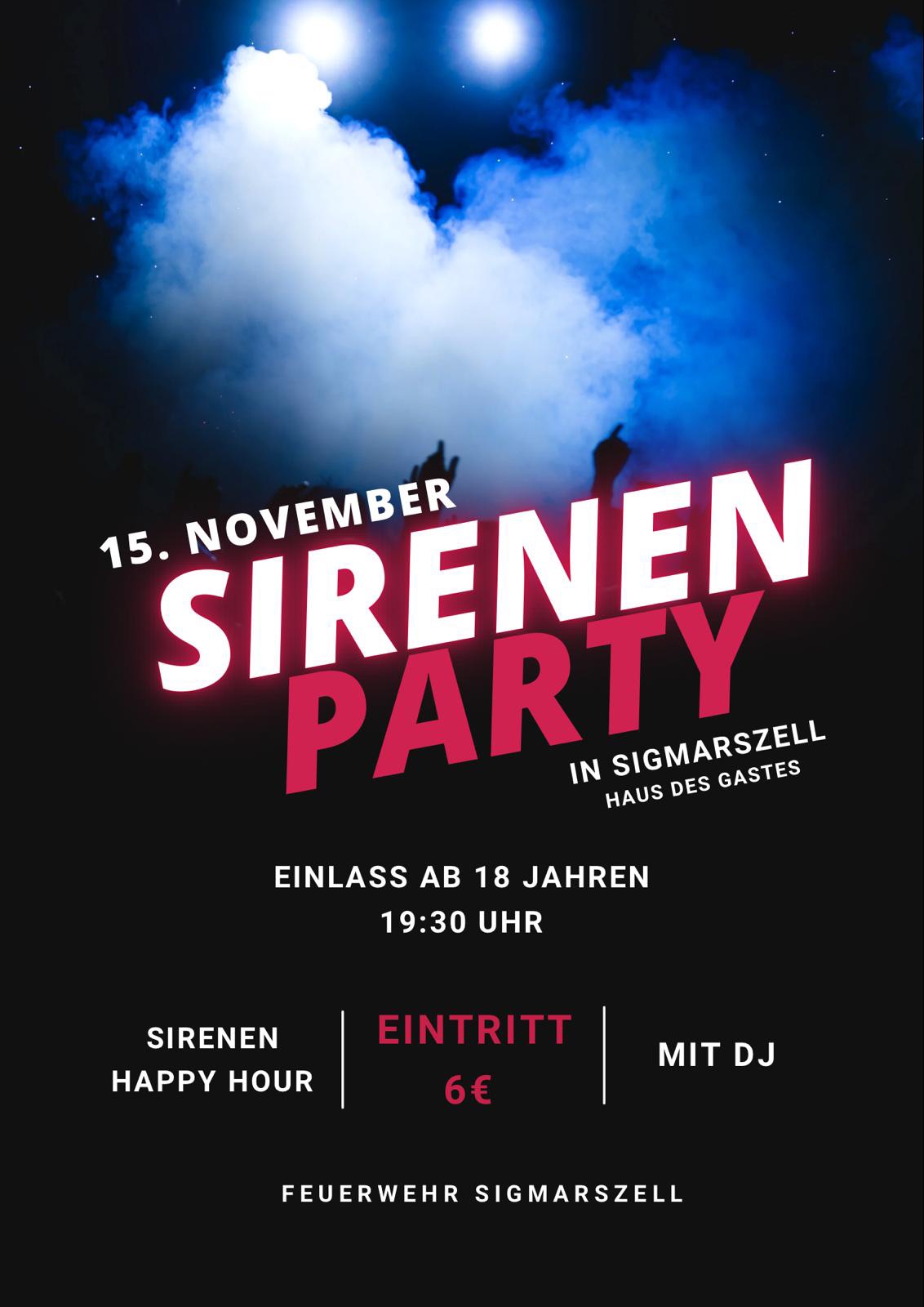 Sirenenparty
