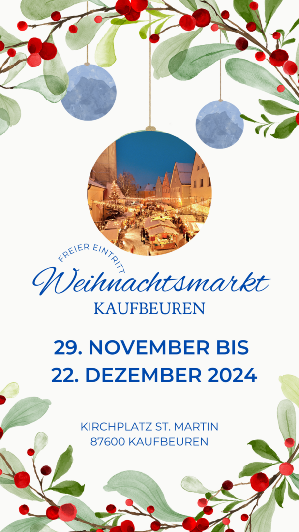 Kaufbeurer Weihnachtsmarkt