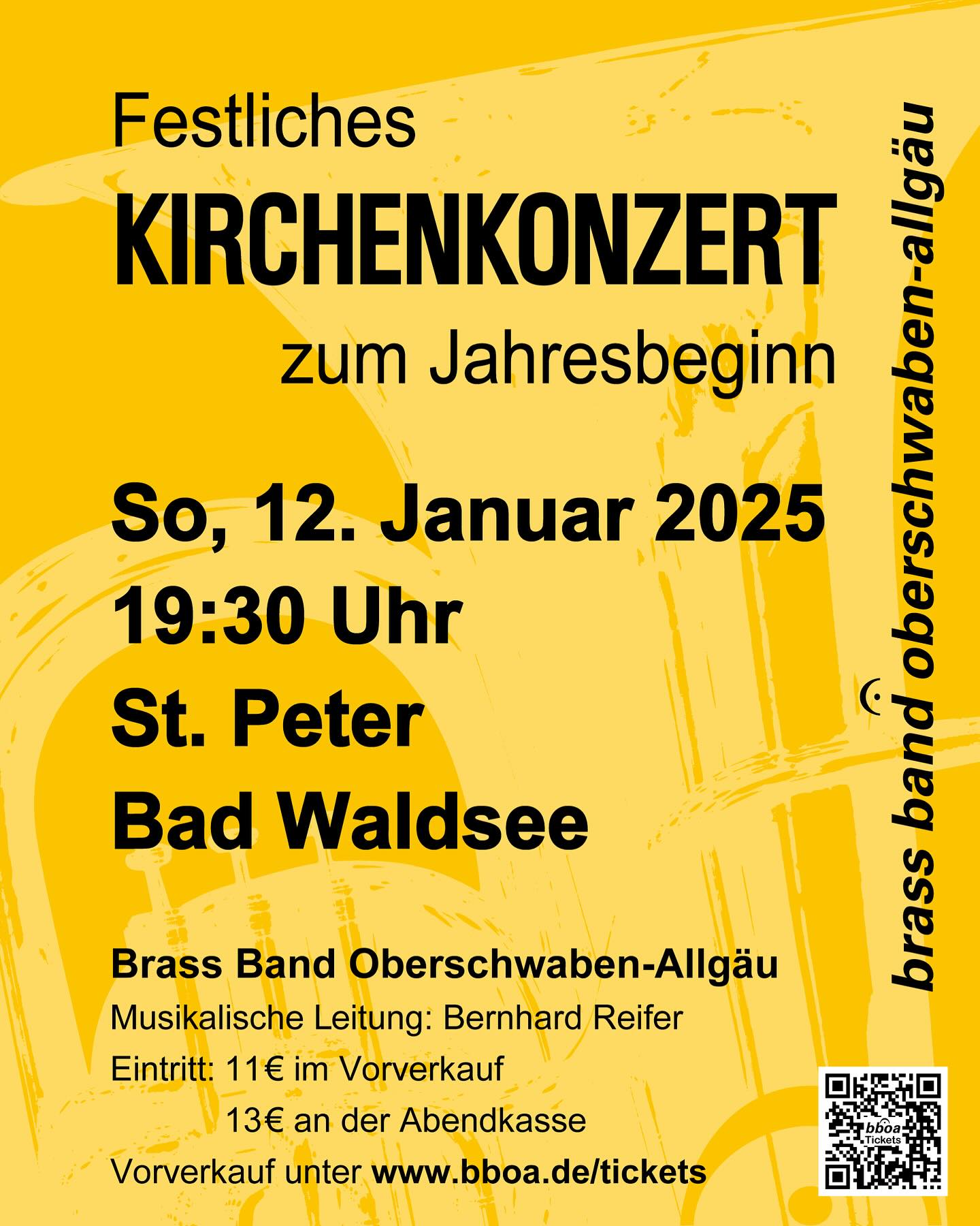 Festliches Kirchenkonzert zum Jahresbeginn