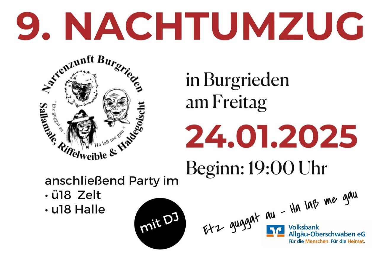 9. Nachtumzug in Burgrieden