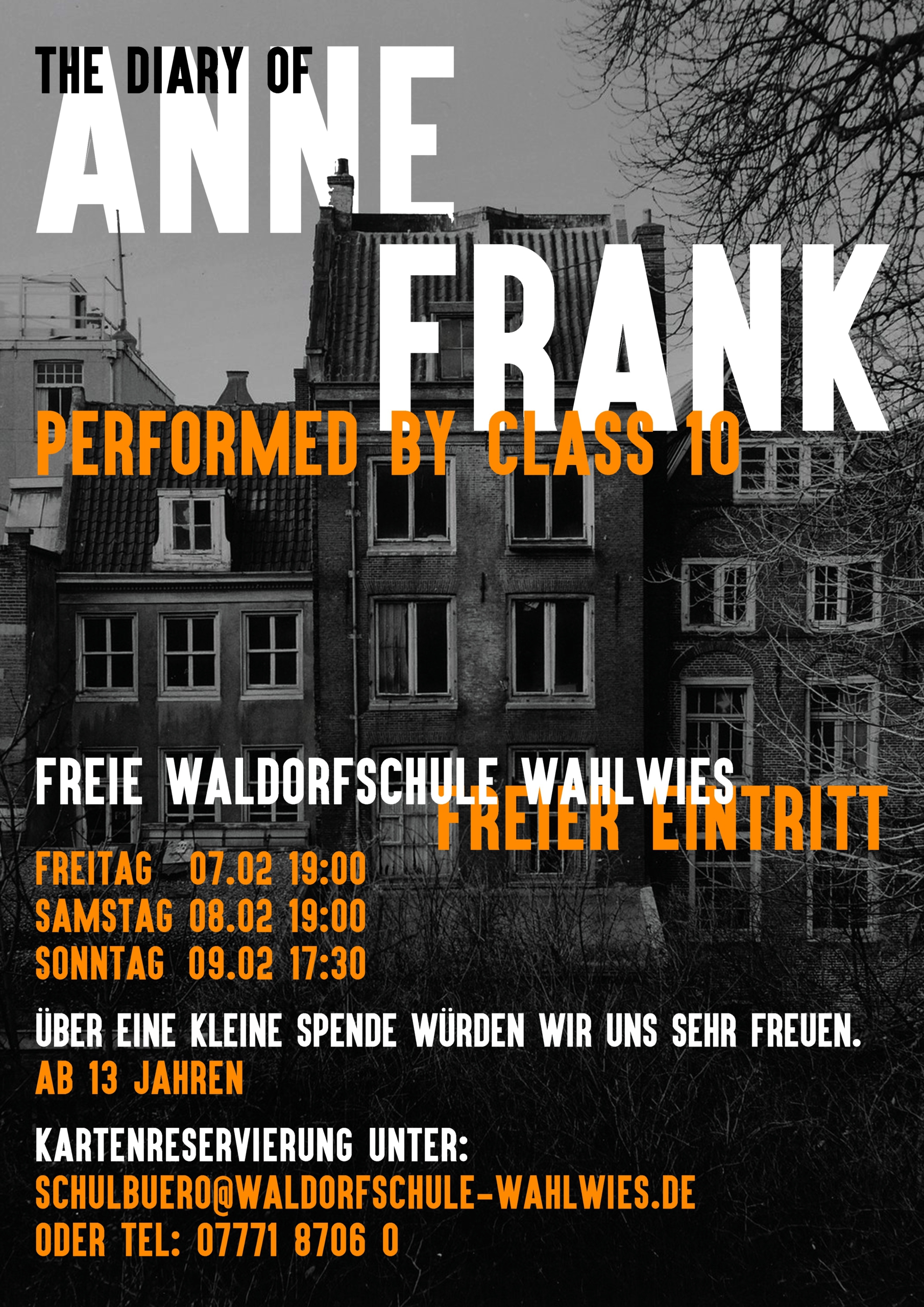 „THE DIARY OF ANNE FRANK“