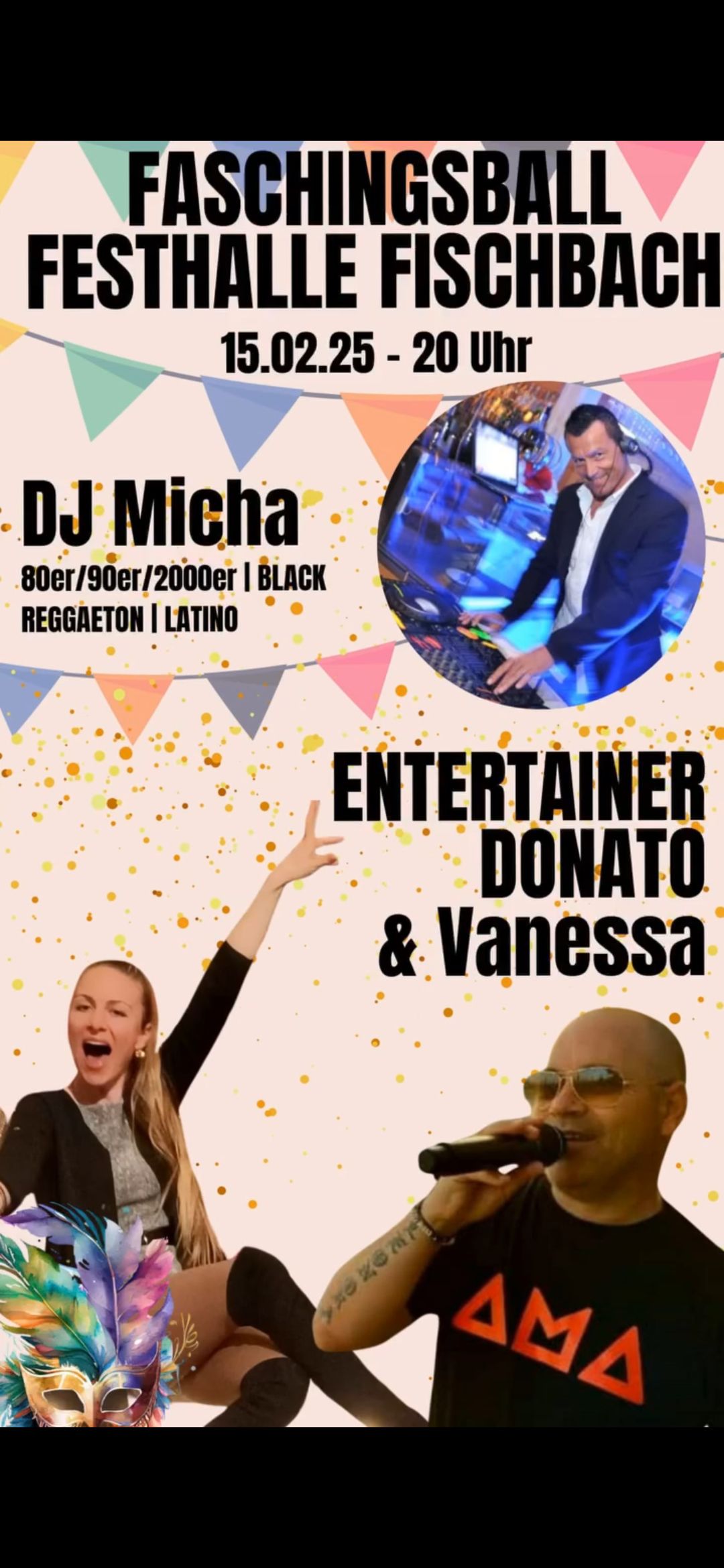 Faschingsball Festhalle Fischbach