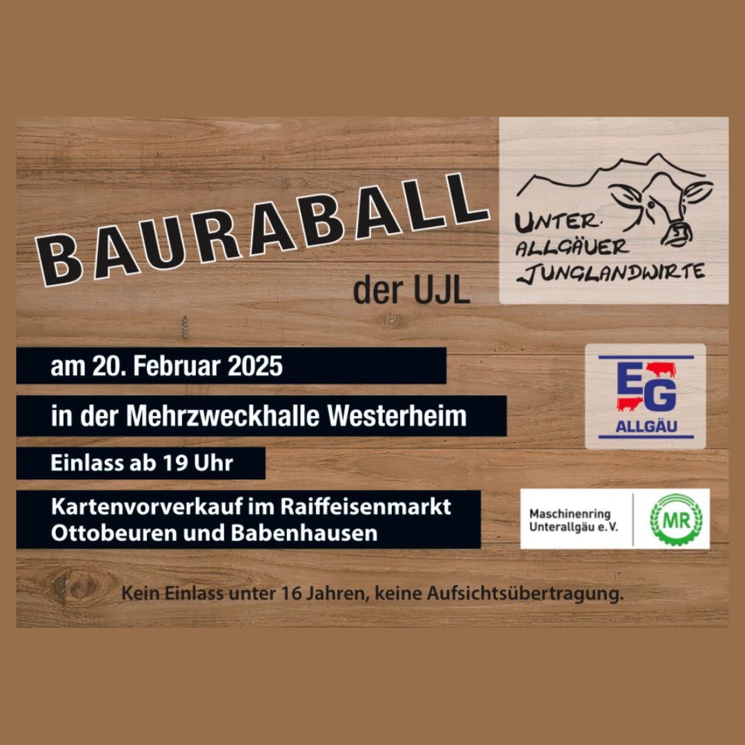 Bauraball der Unterallgäuer Junglandwirte 2025