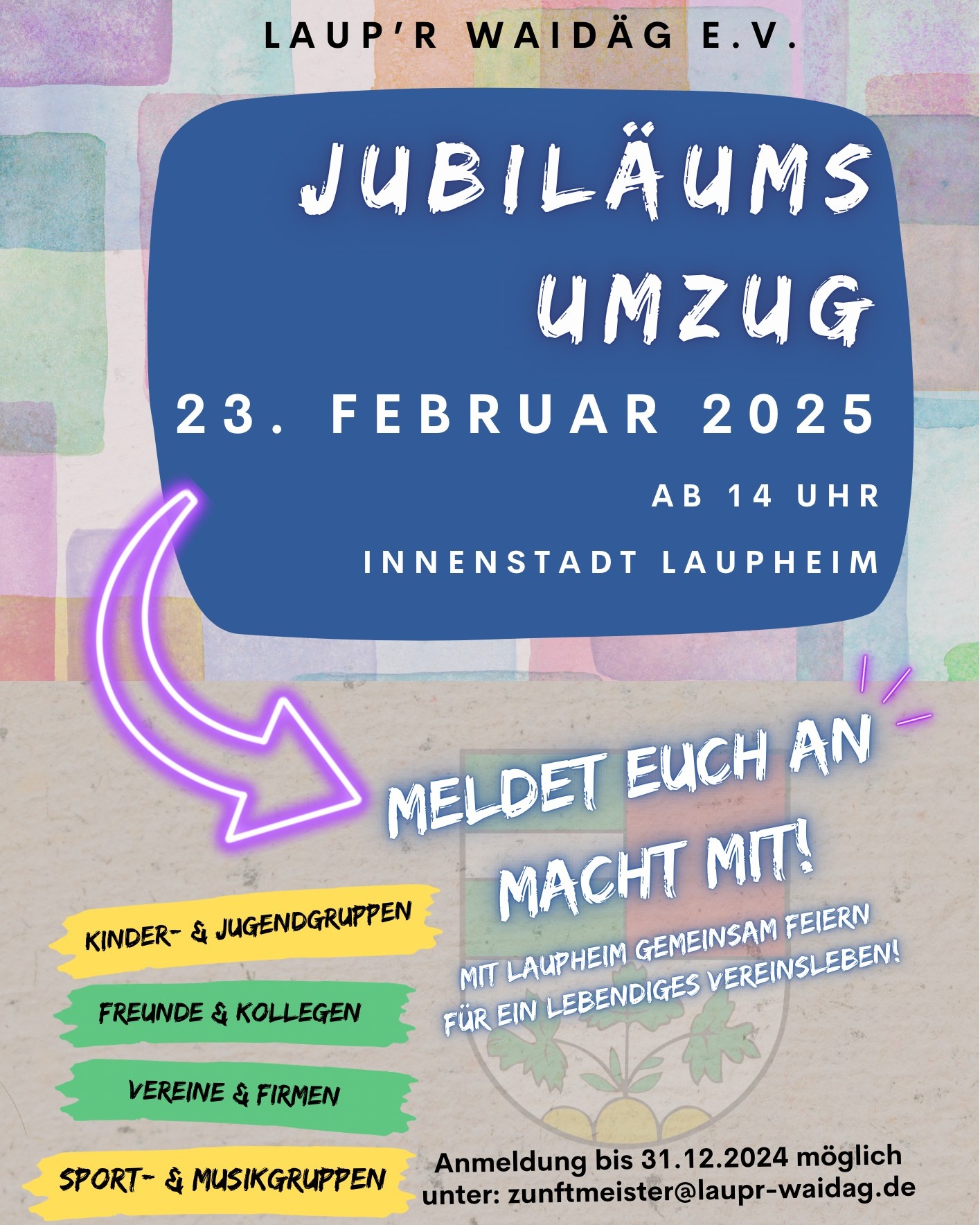 Jubiläumsumzug @ LAUPHEIM