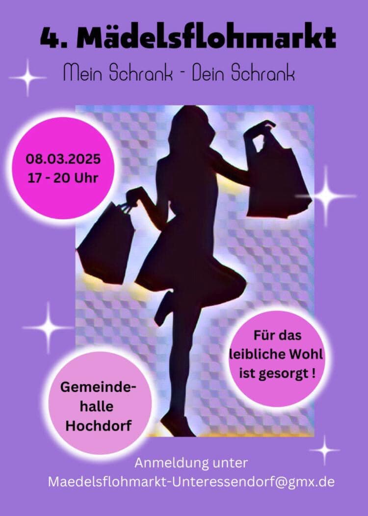 4. Mädelsflohmarkt