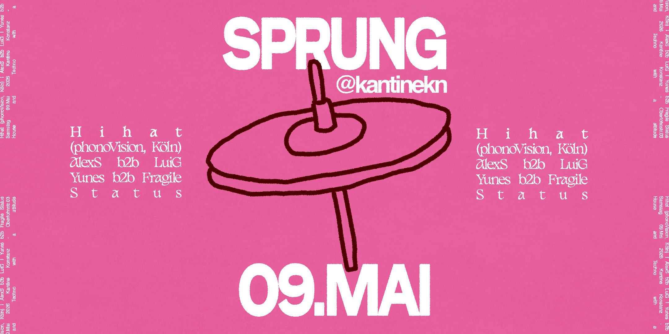 SPRUNG 35 w/ HiHat (phonoVision, Köln)