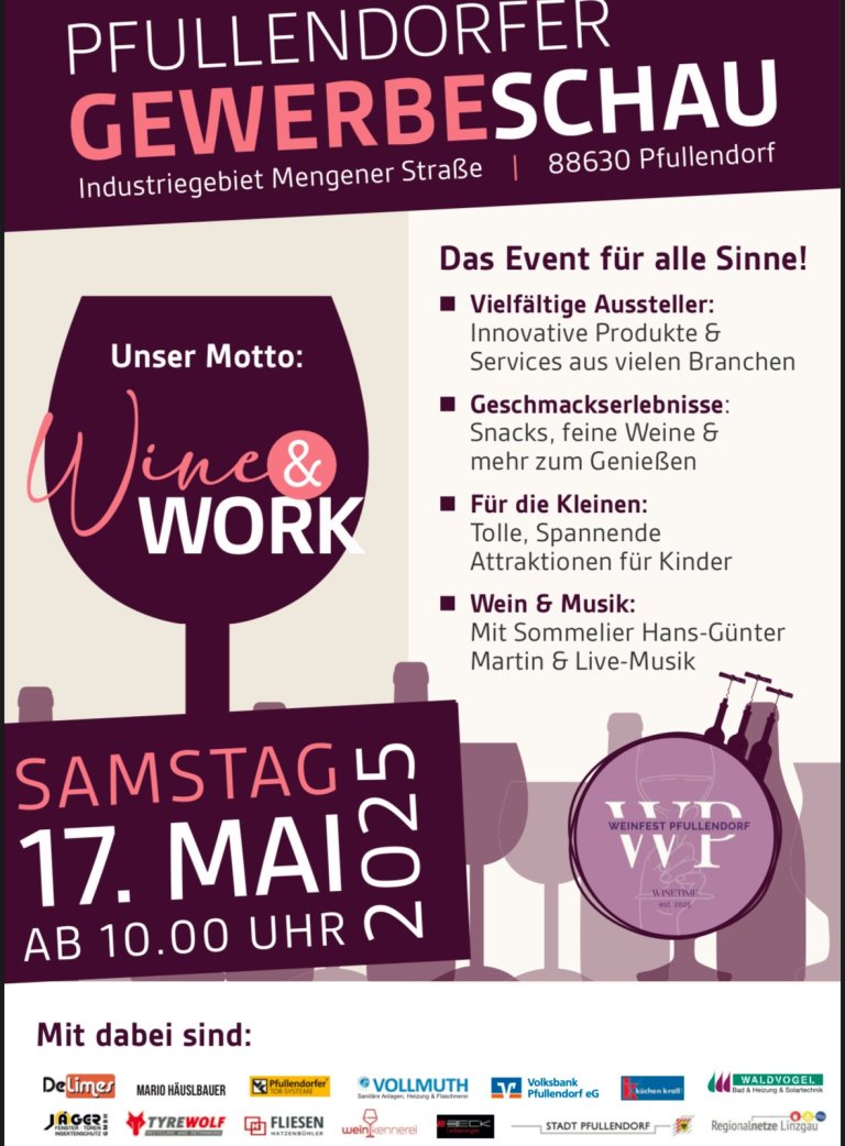 Gewerbeschau im Industriegebiet Mengener Straße