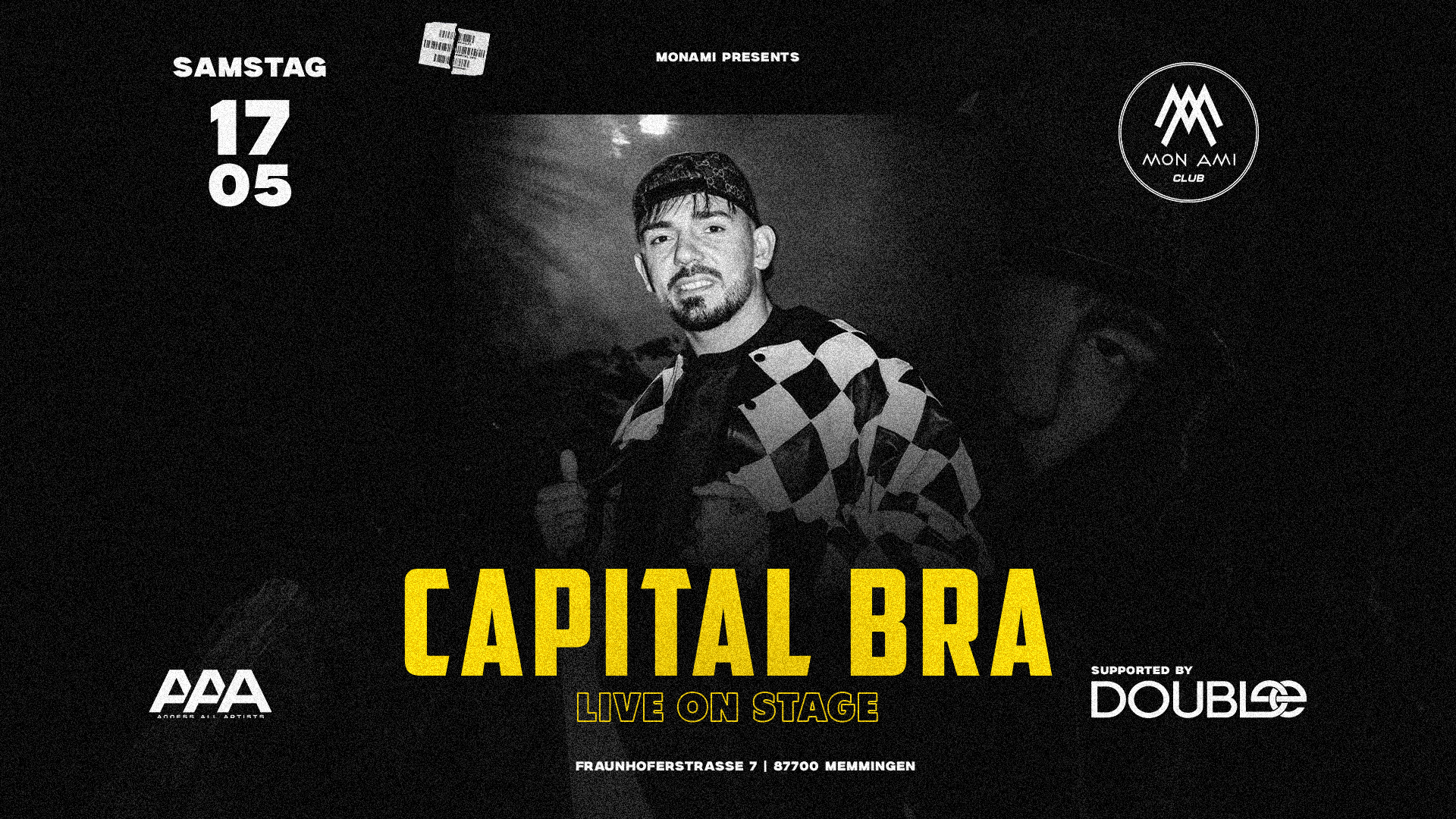 Capital Bra LIVE @ Monami Memmingen