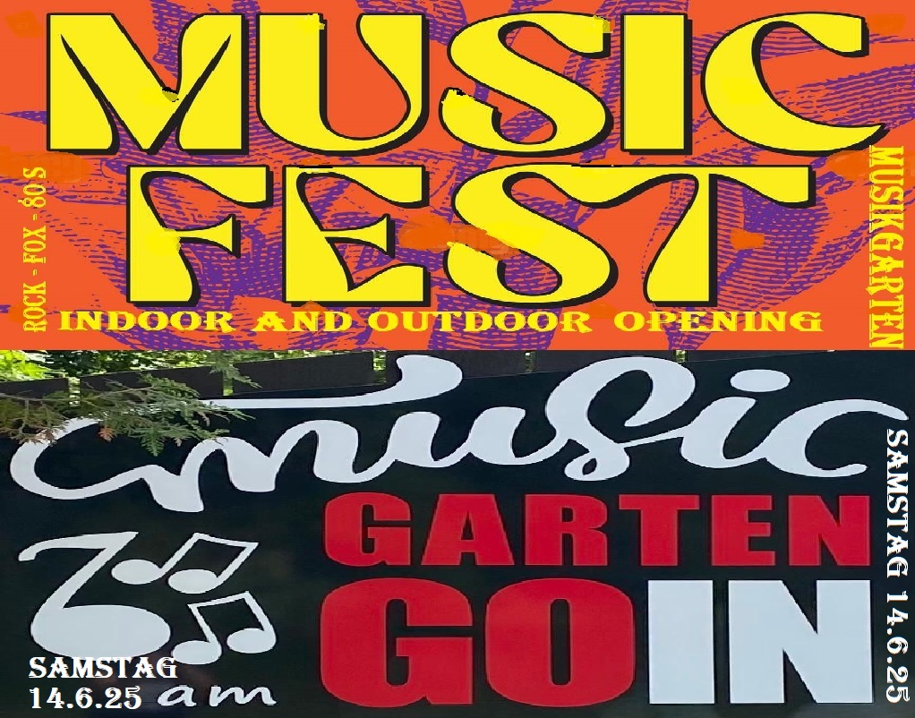 Musikgarten Opening und Turm In und Outdoor Party