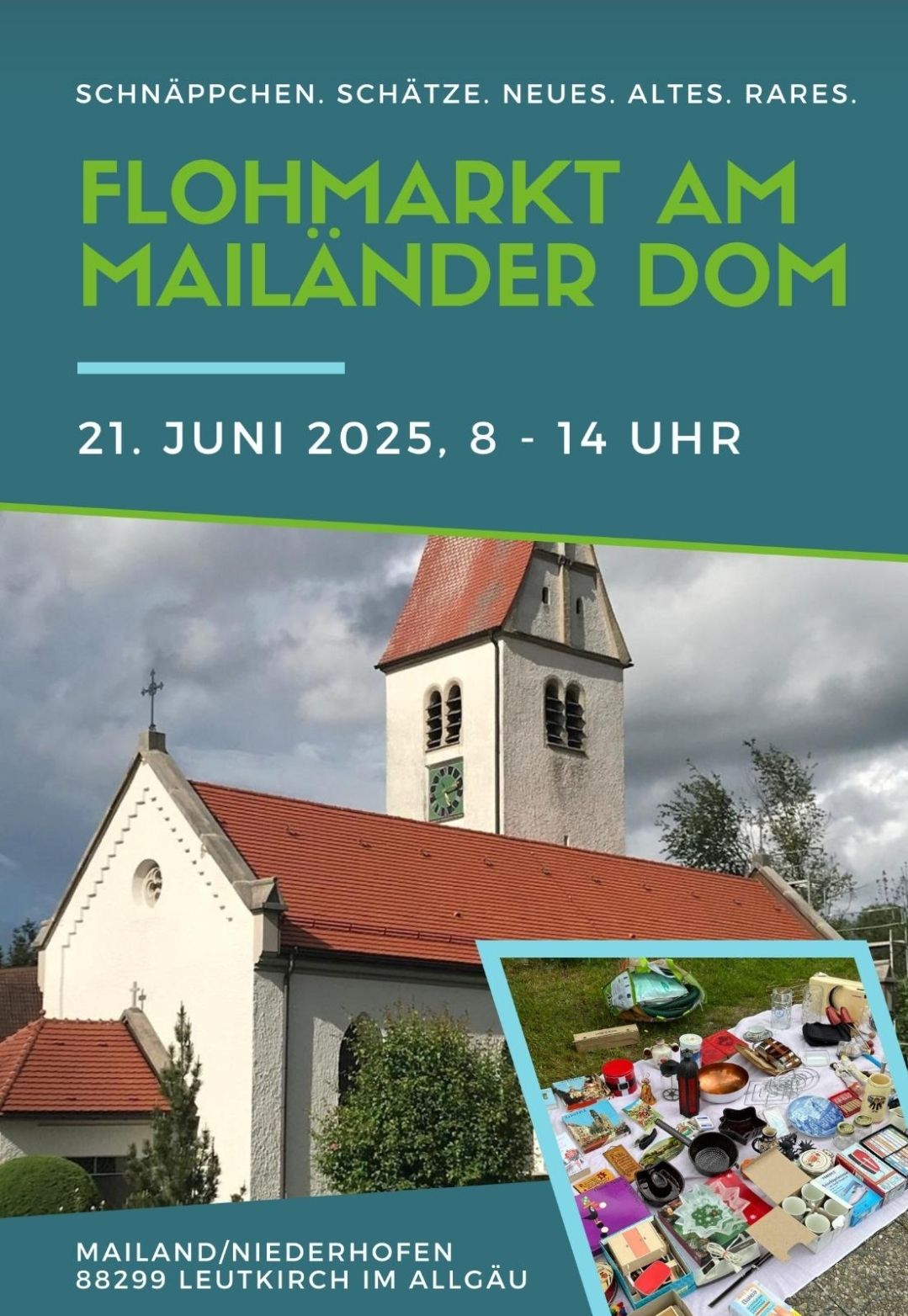 Flohmarkt am Mailänder Dom