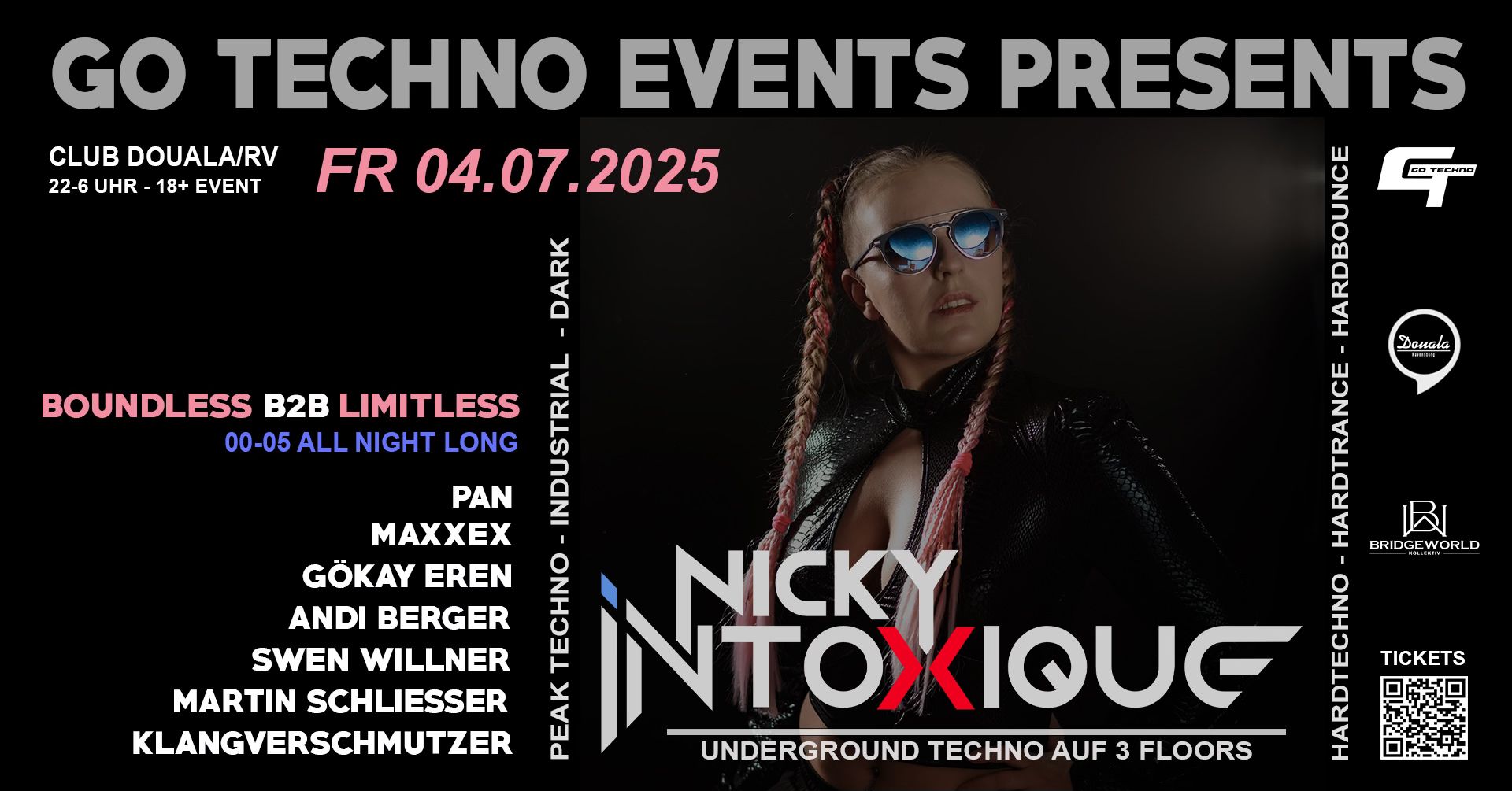 Go Techno Events pres Nicky Intoxique