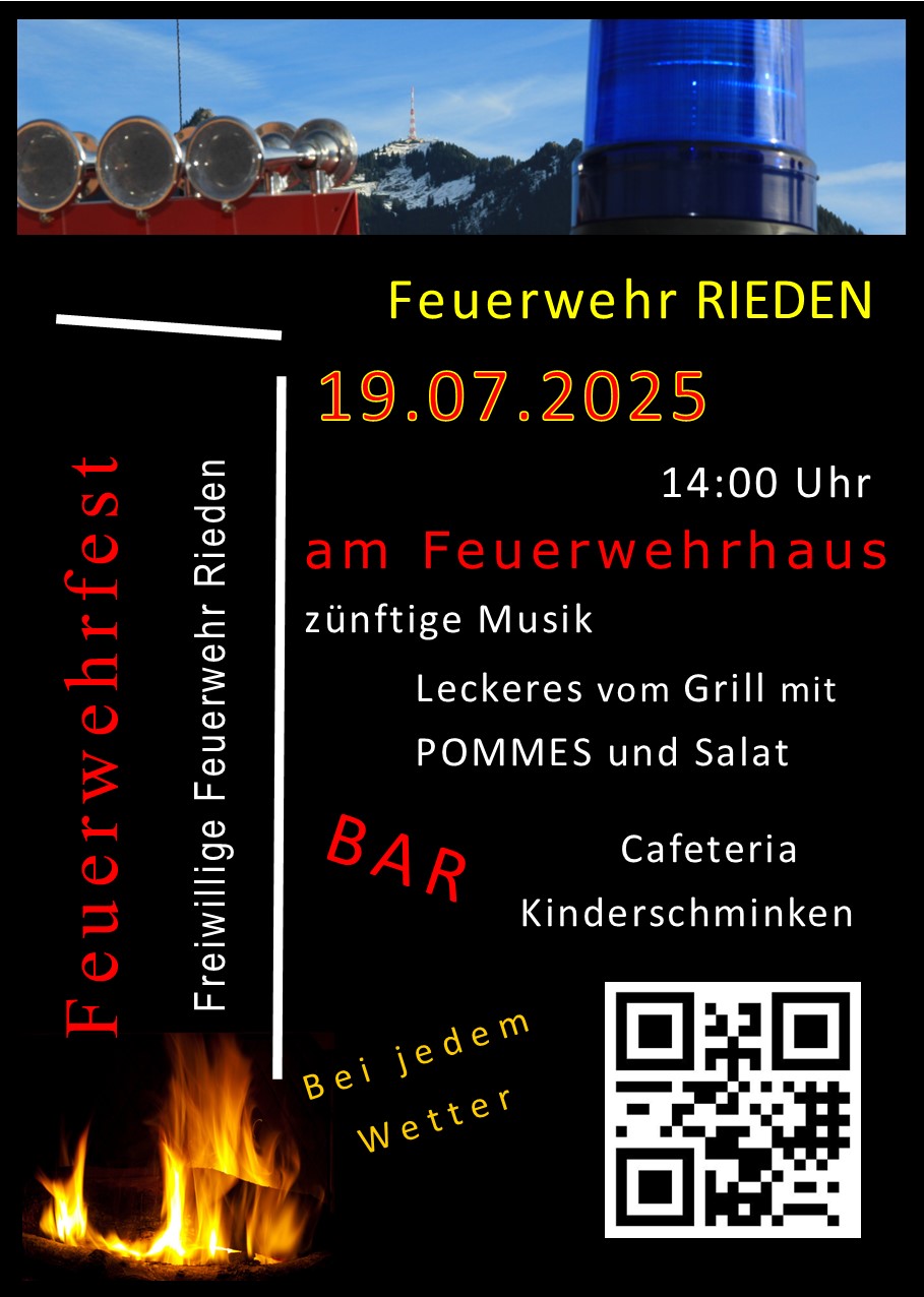 Feuerwehrfest Rieden
