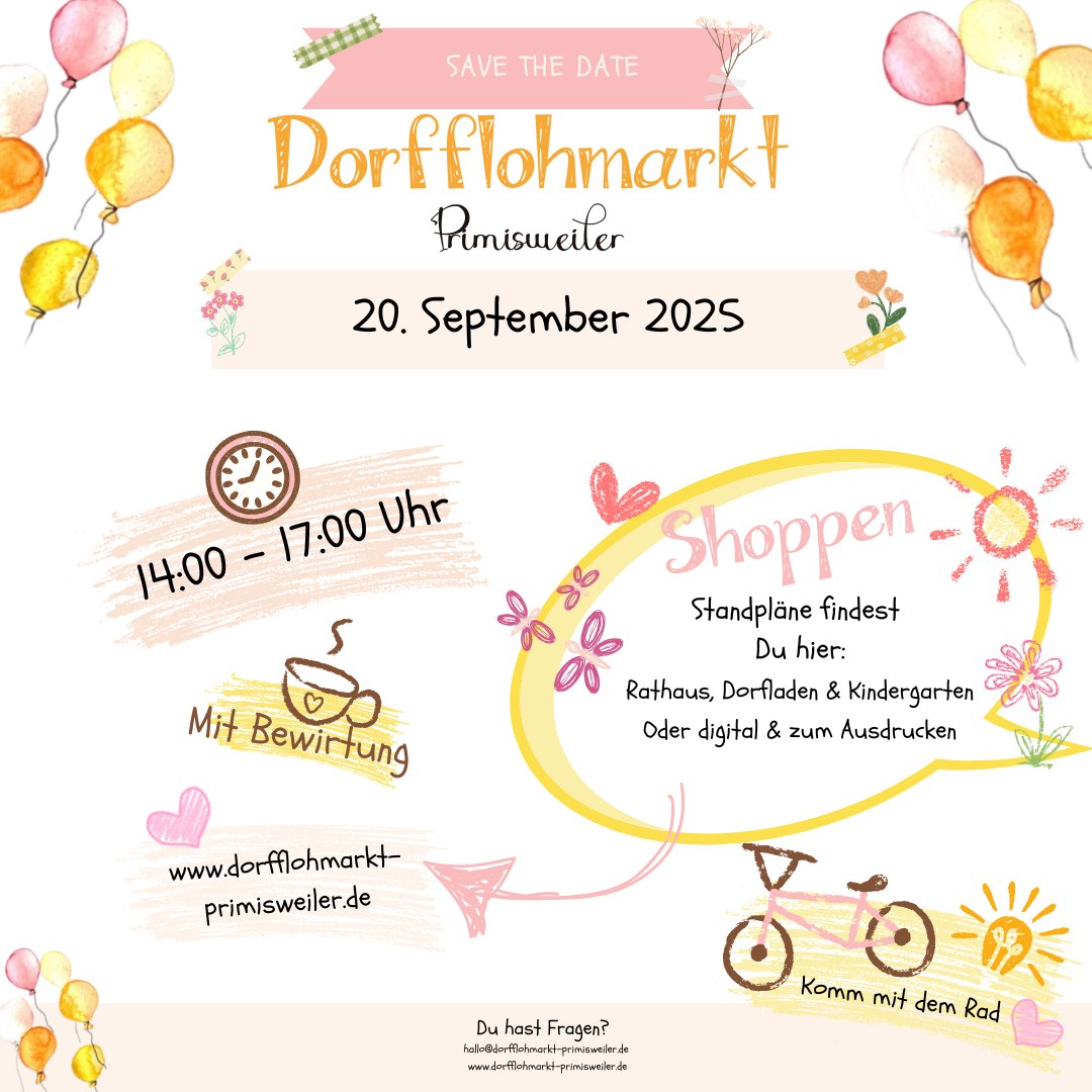 Dorfflohmarkt Primisweiler