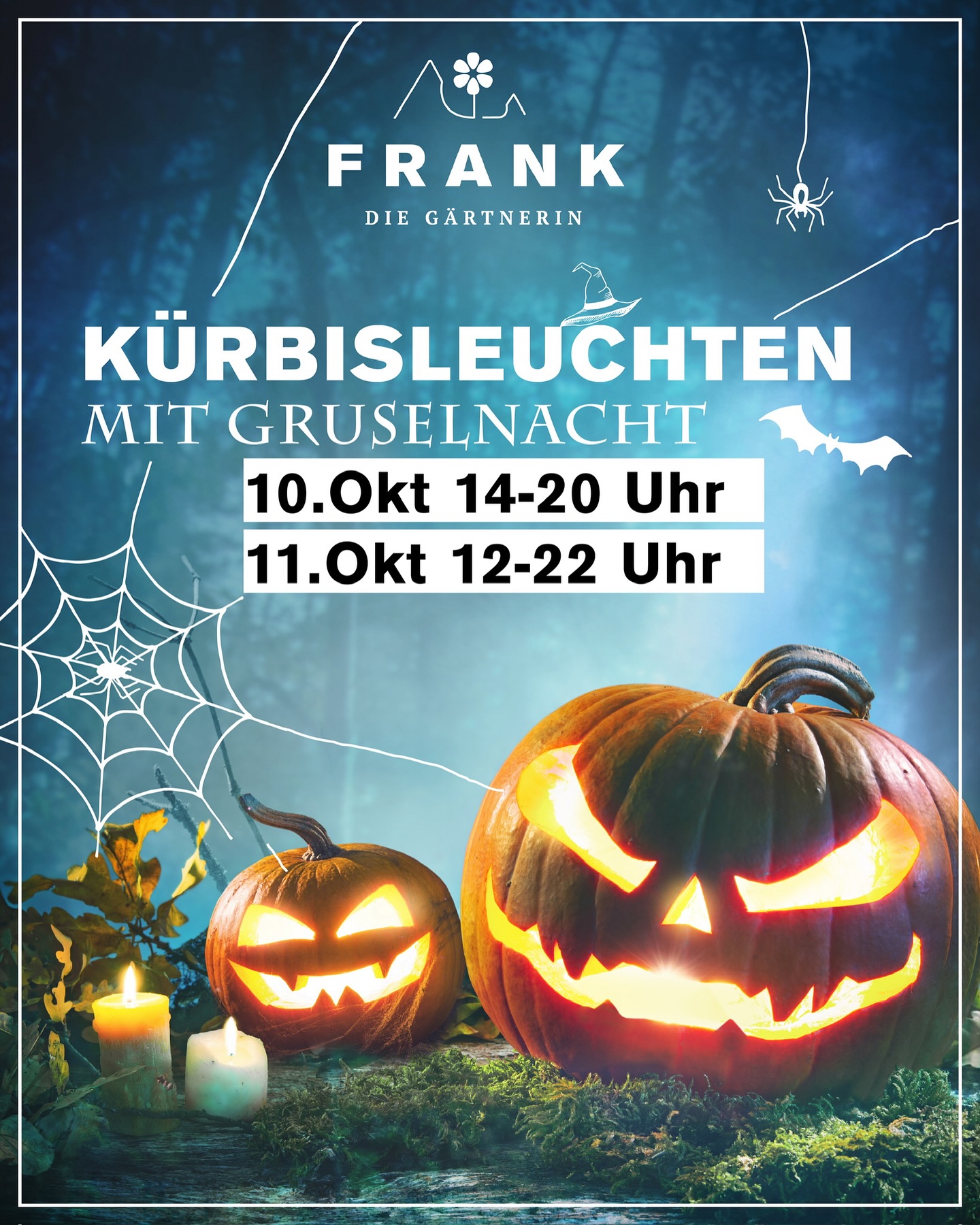 Kürbisleuchten mit Gruselnacht