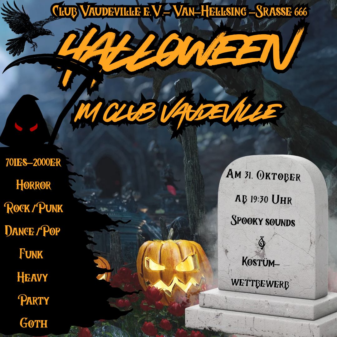 Halloween im Club Vaudeville
