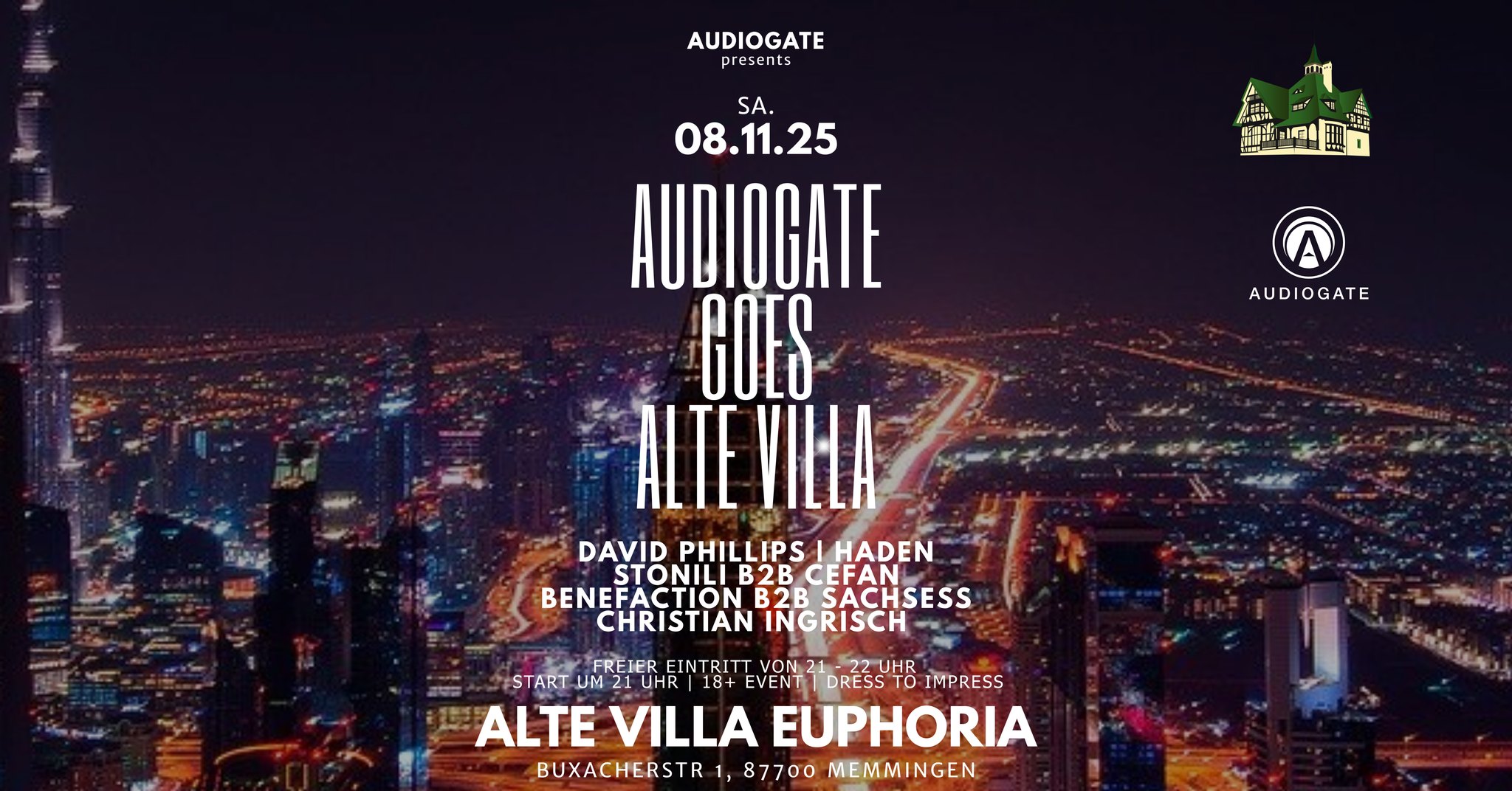 Audiogate goes Alte Villa