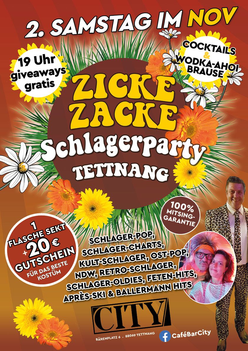 Zicke Zacke Schlagerparty