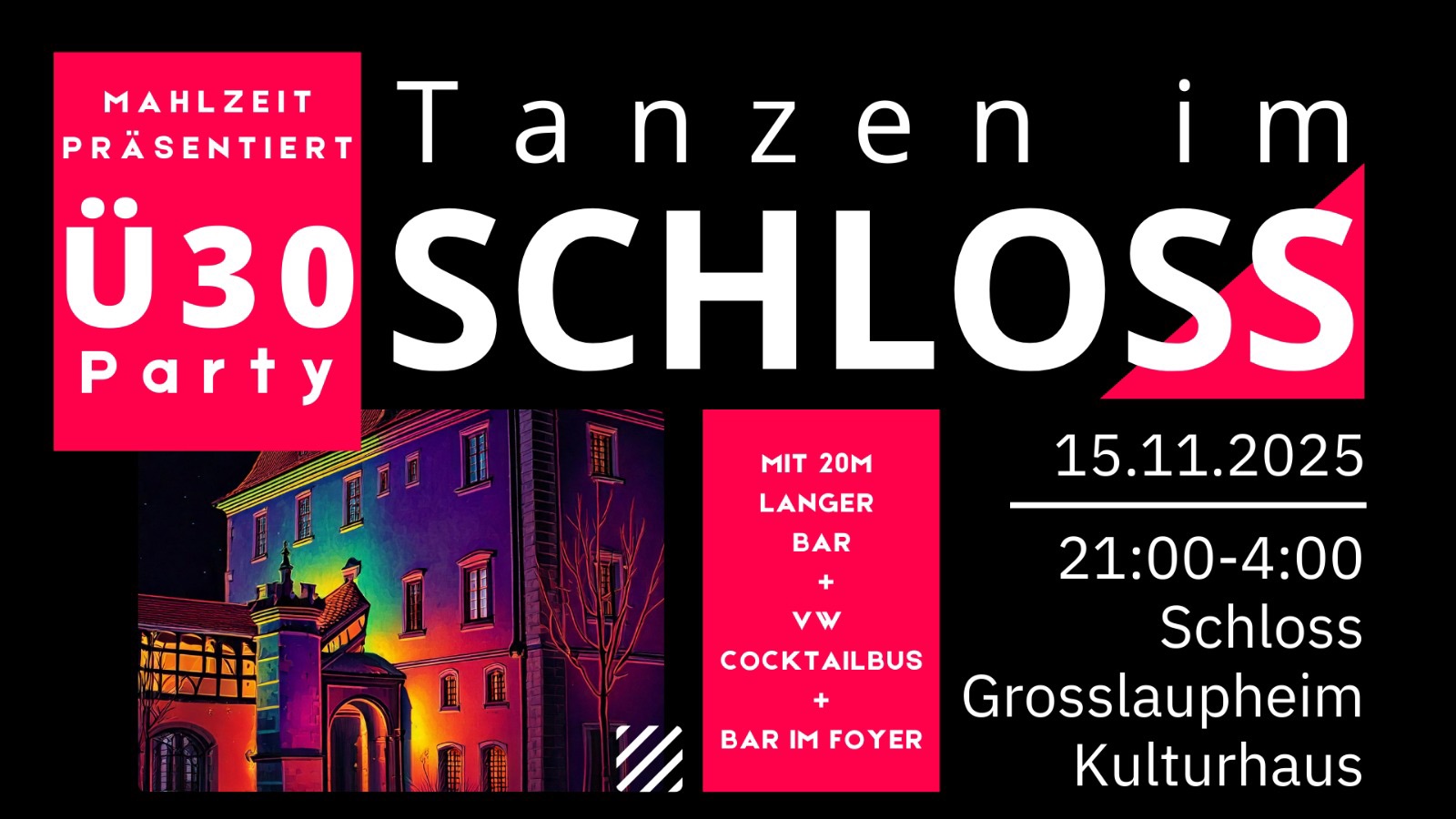 Ü30-Party in Laupheim im Kulturhaus