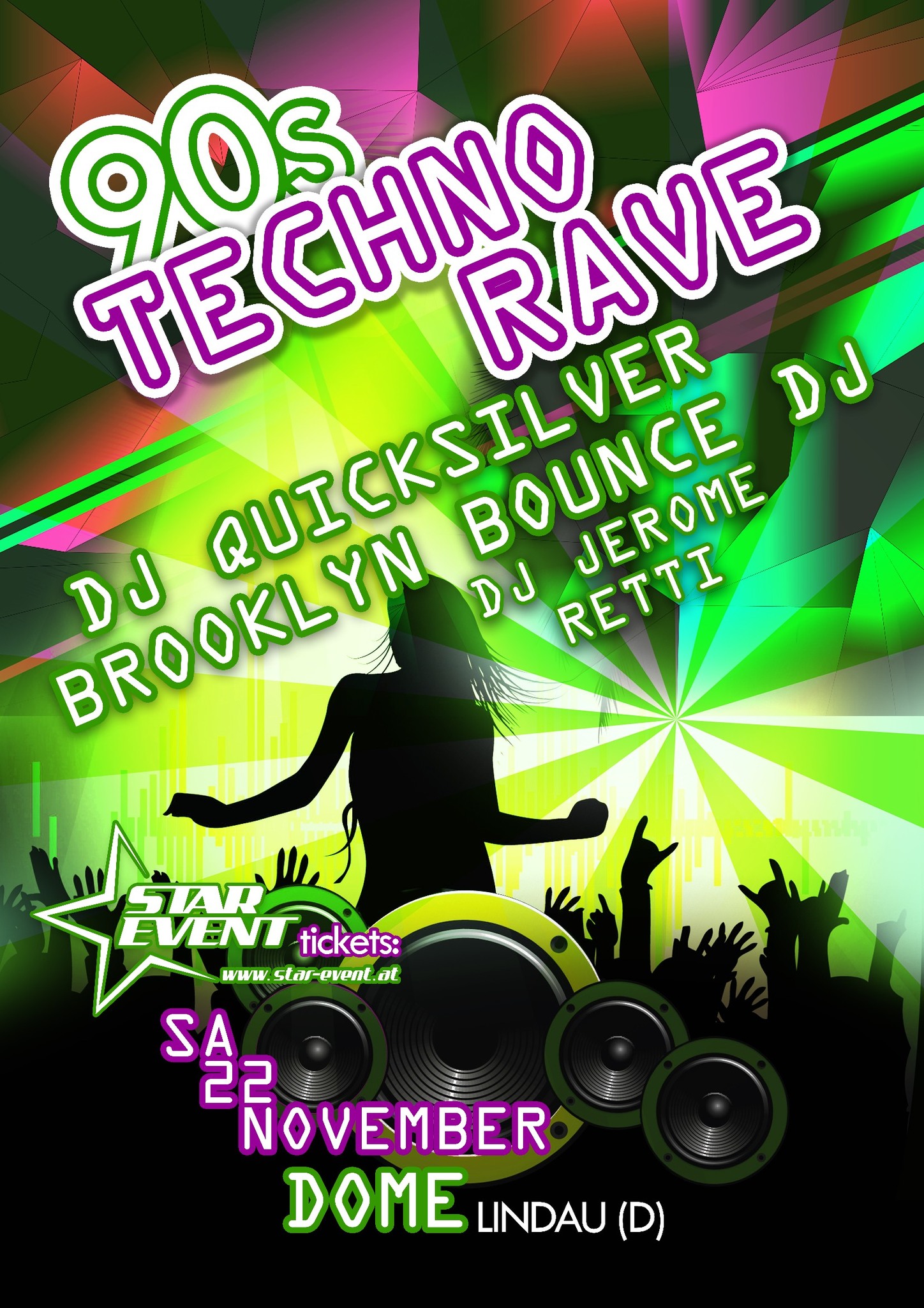 90´s TECHNO RAVE – DJ QUICKSILVER