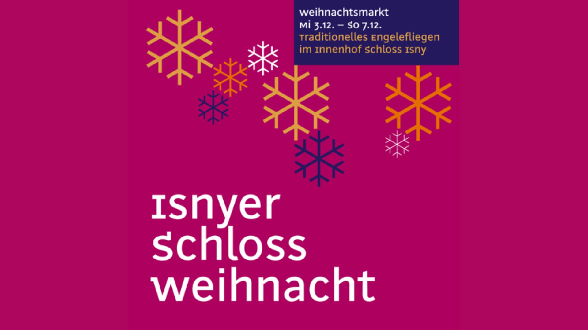 Isnyer Schlossweihnacht