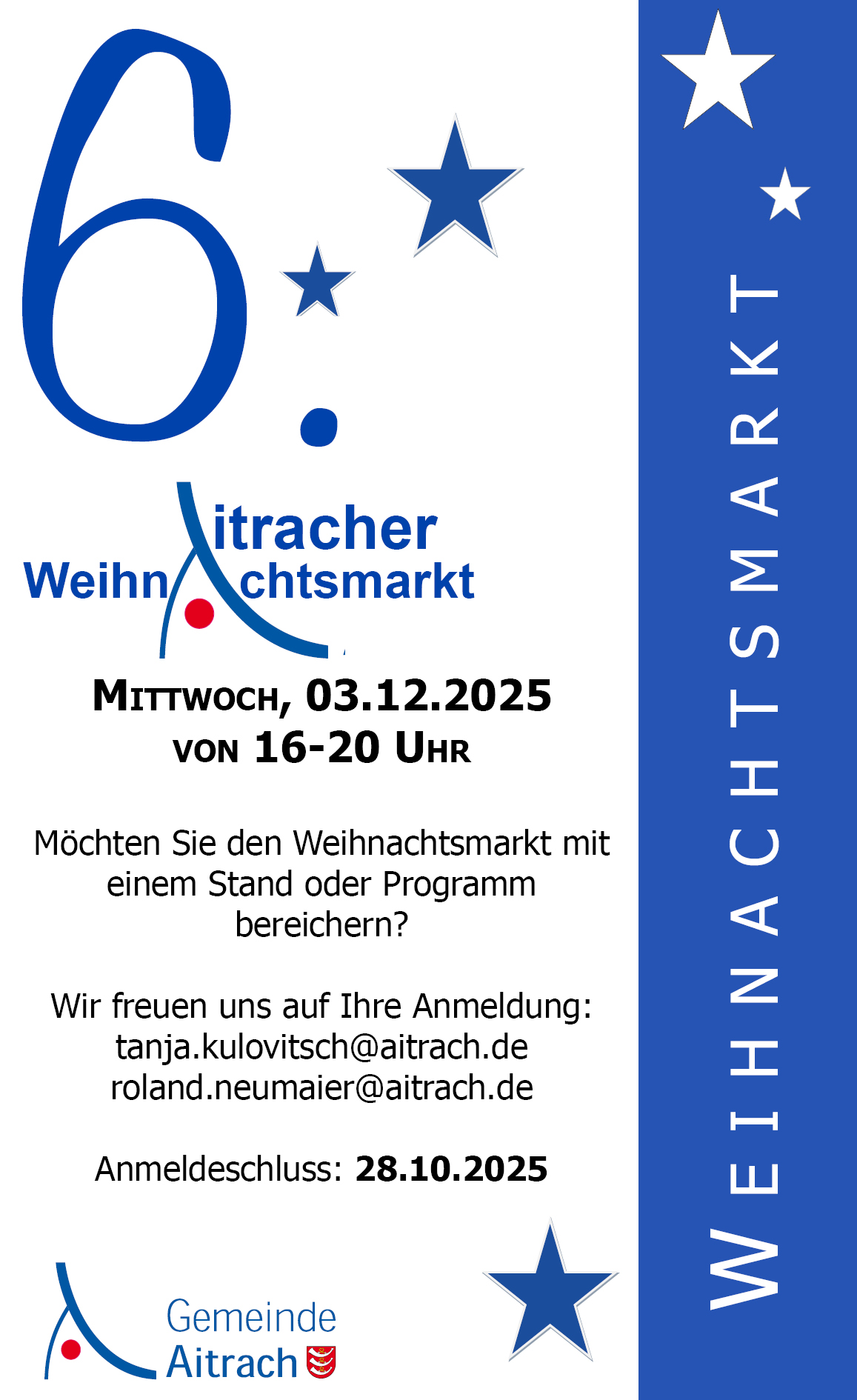 Aitracher Weihnachtsmarkt