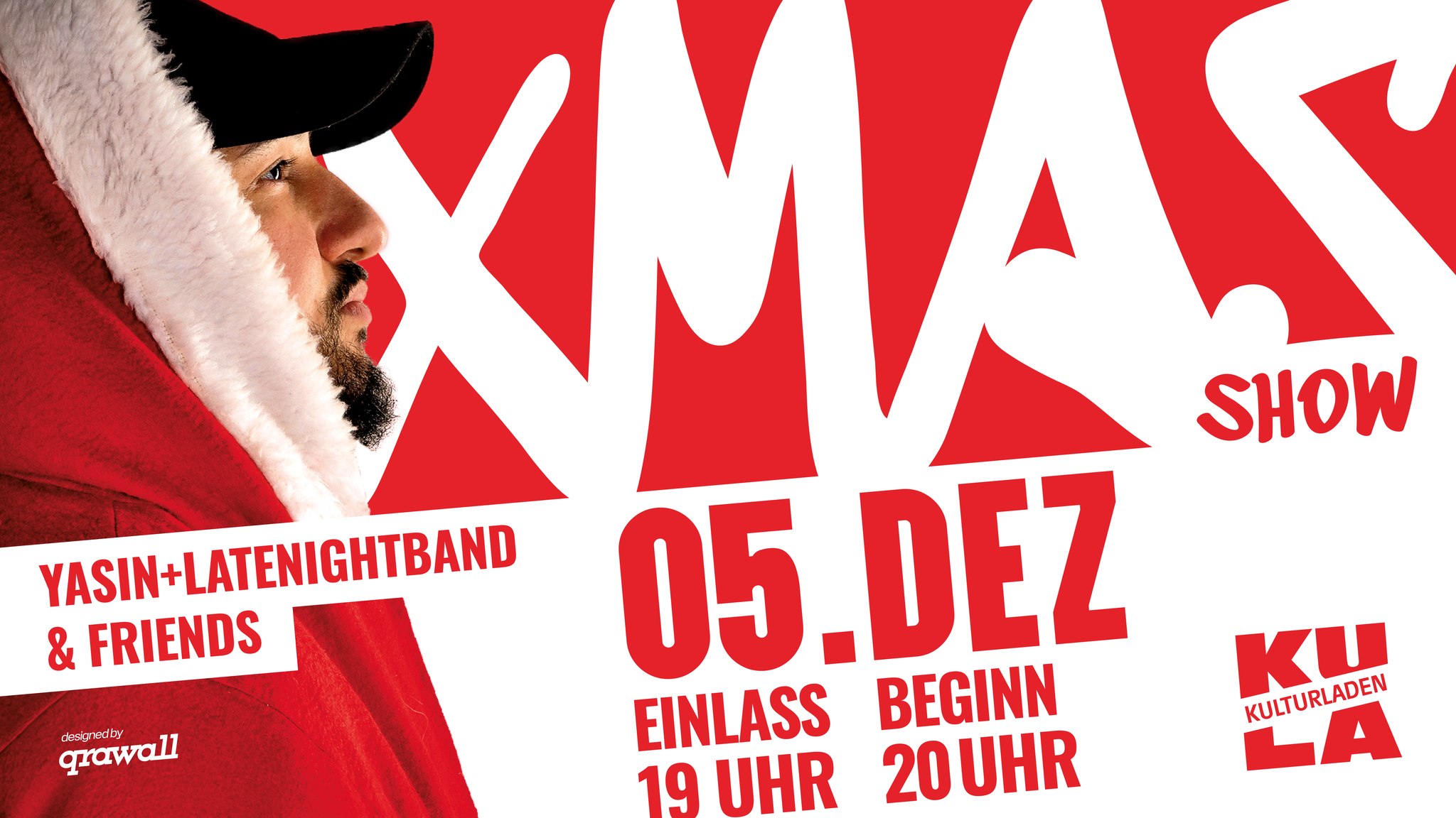 XMAS Show mit Yasin, LateNightBand & Friends • KULA • Konstanz • 2025