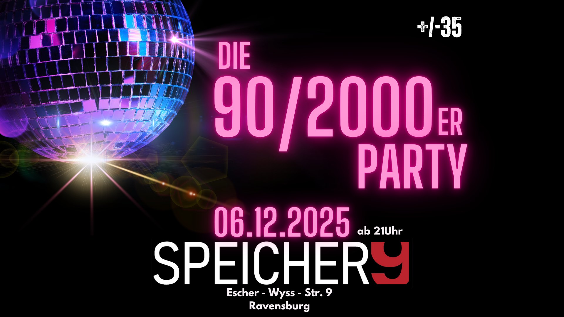 90er – 2000er Party