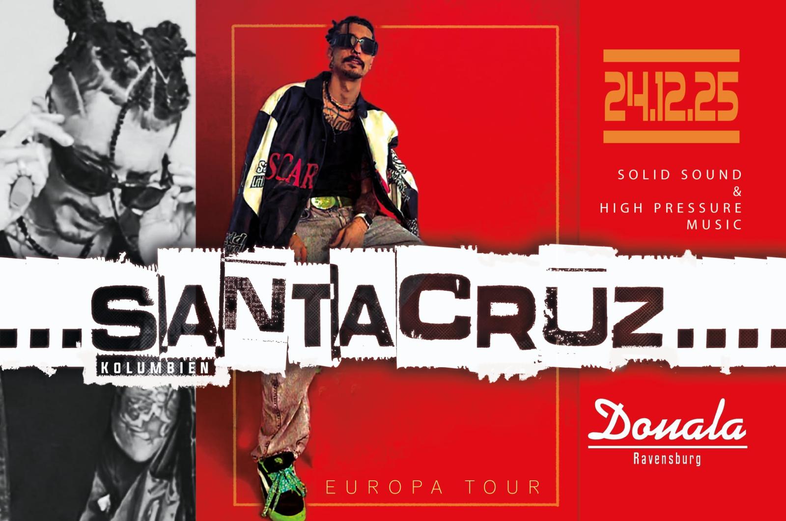 Douala Christmas pres. Santa Cruz