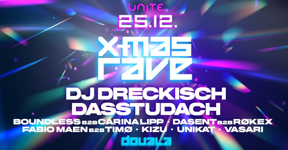 X-MAS RAVE✨DASSTUDACH, DJ DRECKISCH & many more