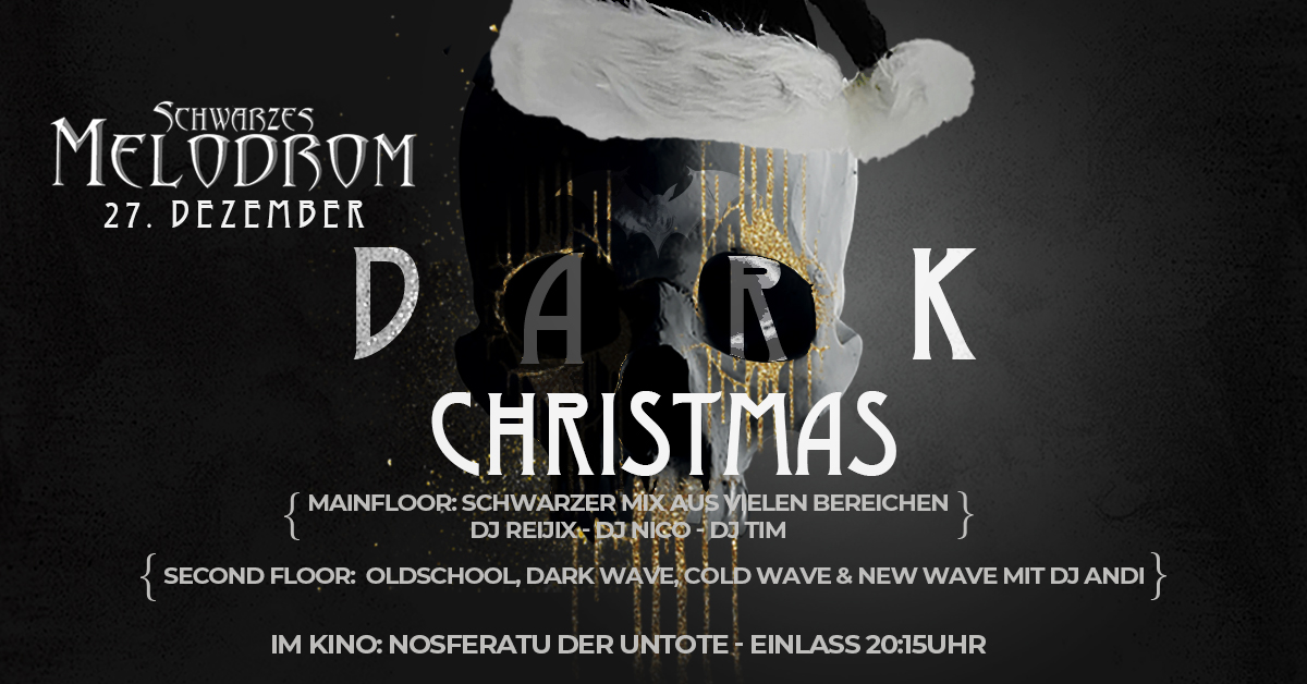 Dark Christmas – schwarze Szene Party
