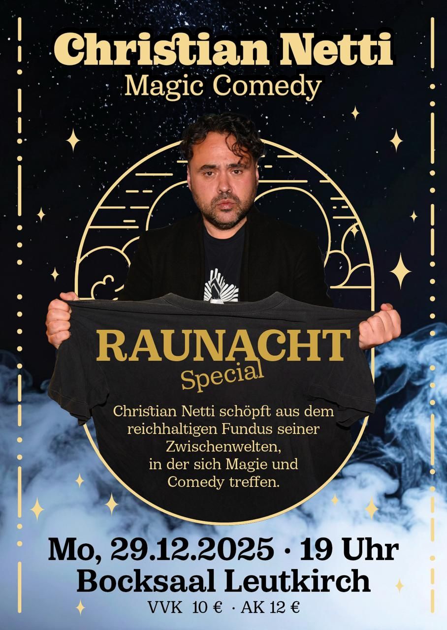 Christian Netti: Magic Comedy
