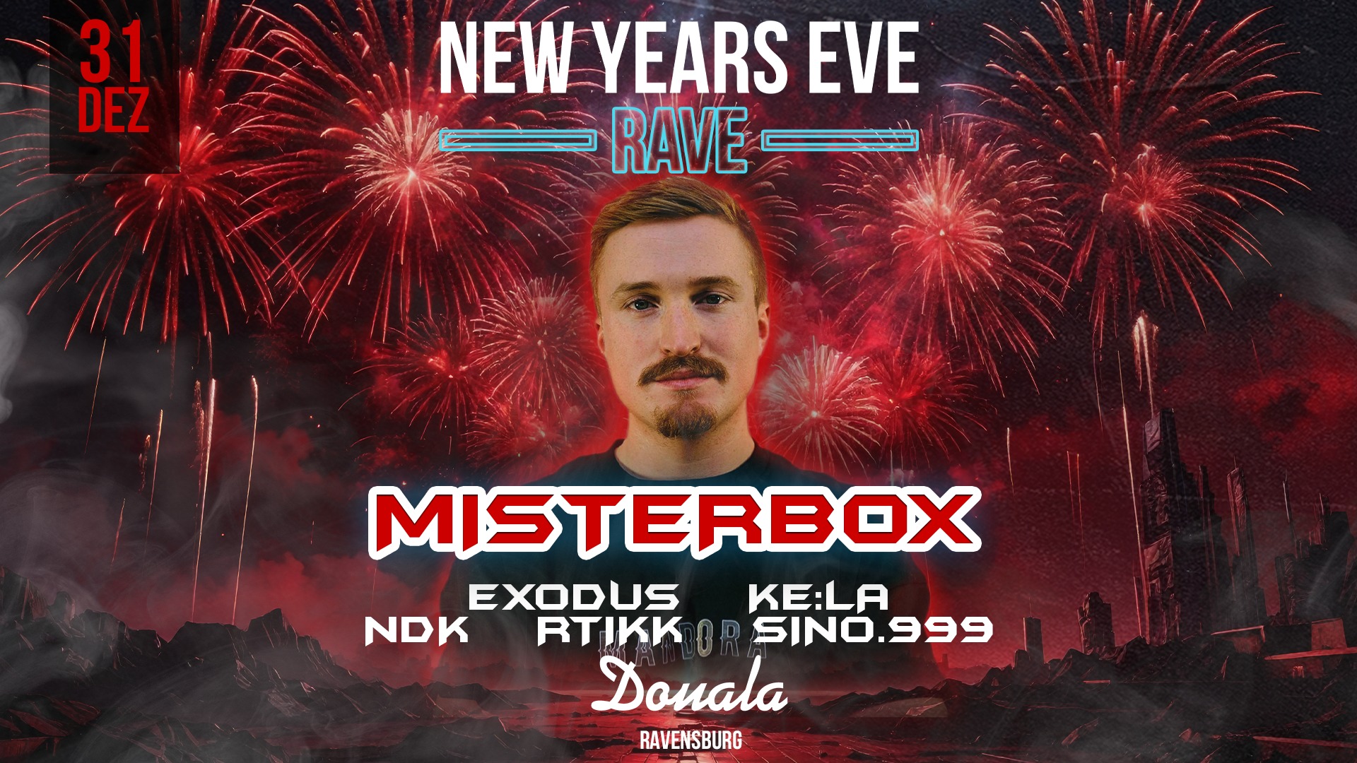 New Years Rave im Douala Ravensburg